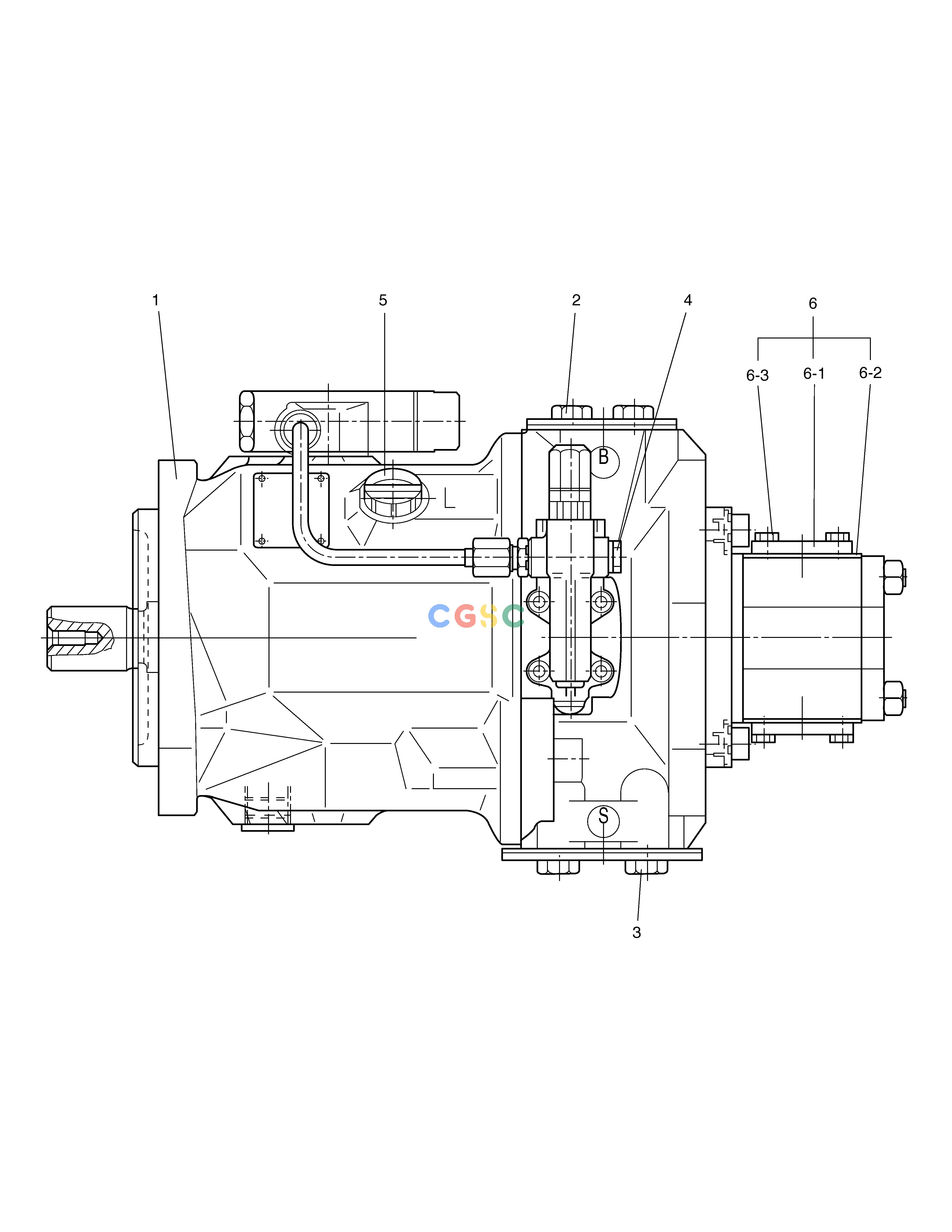 斗山零件查询MAIN PUMP SOLAR 75-V Doosan parts catalog online