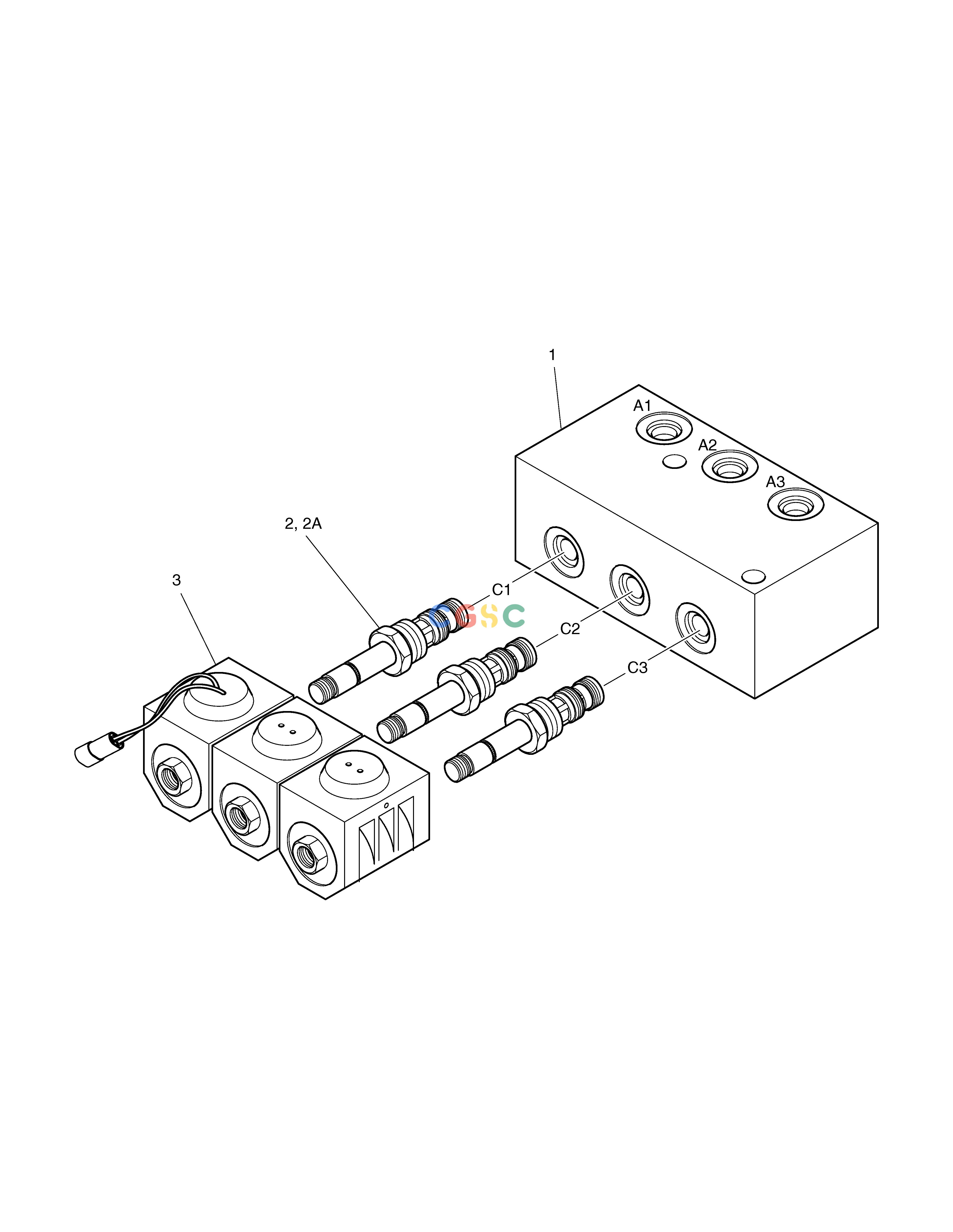 斗山零件查询SOLENOID VALVE SOLAR 75-V Doosan parts catalog online