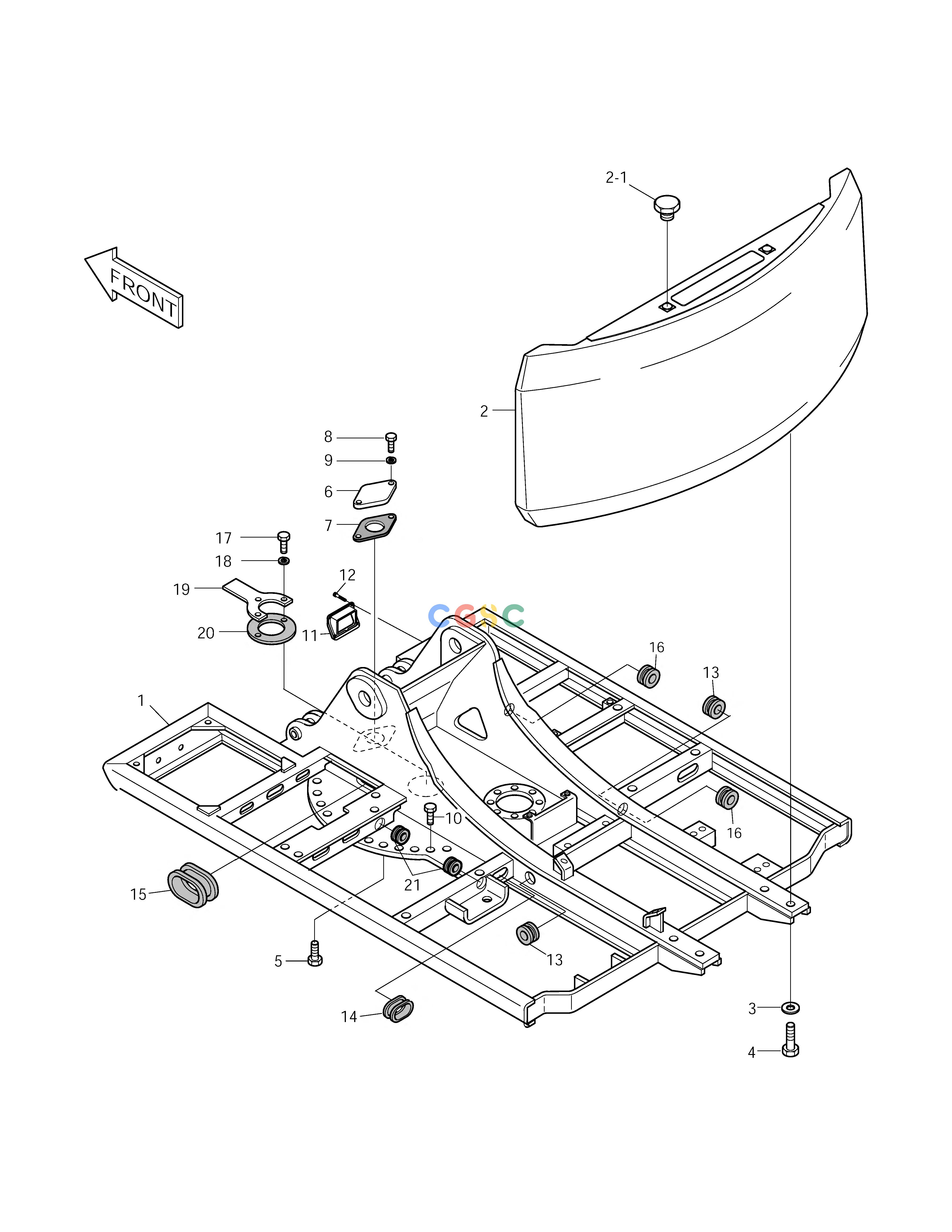 斗山零件查询MAIN FRAME SOLAR 150LC-V Doosan parts catalog online