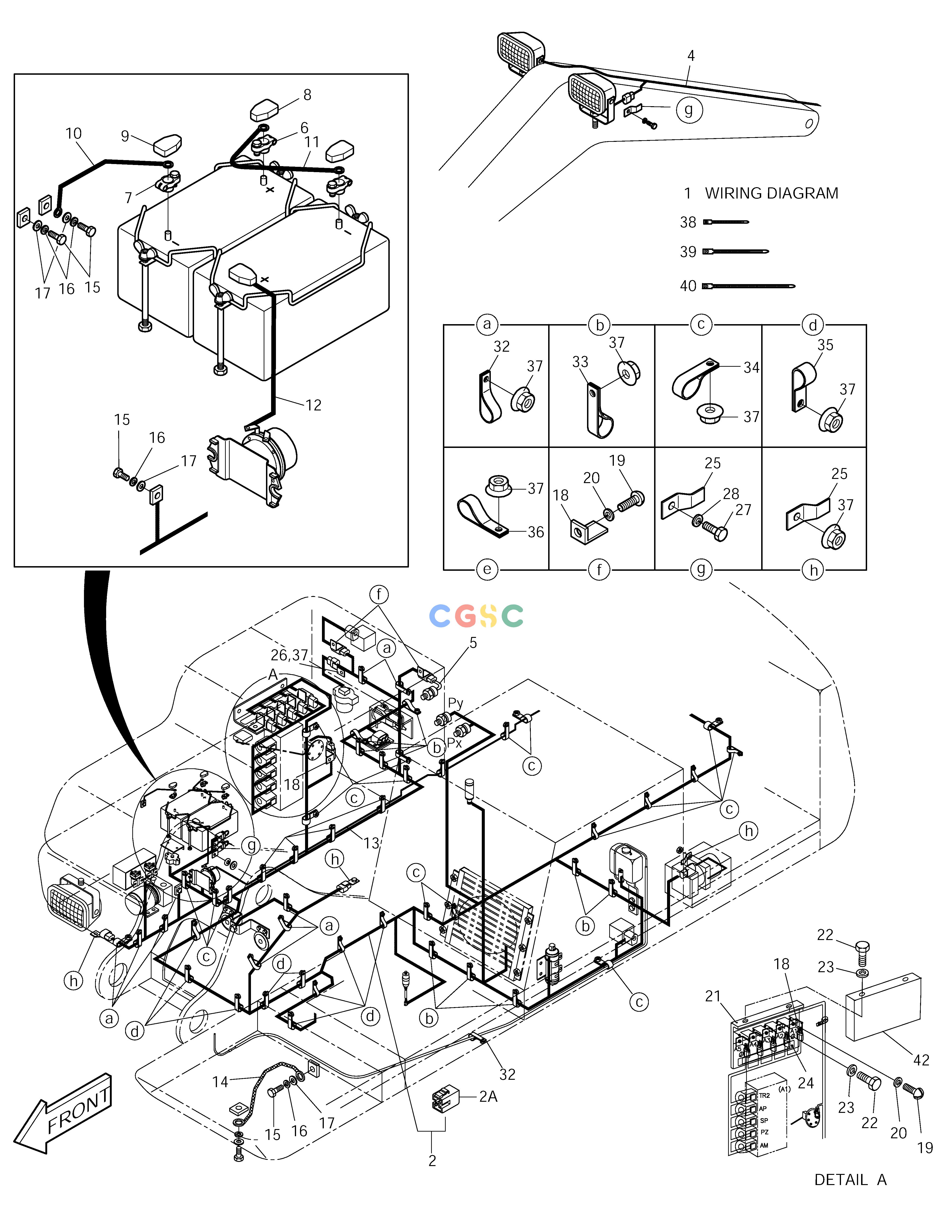 斗山零件查询ELECTRIC WIRING(1)-RELATED PARTS SOLAR 150LC-V Doosan parts catalog online