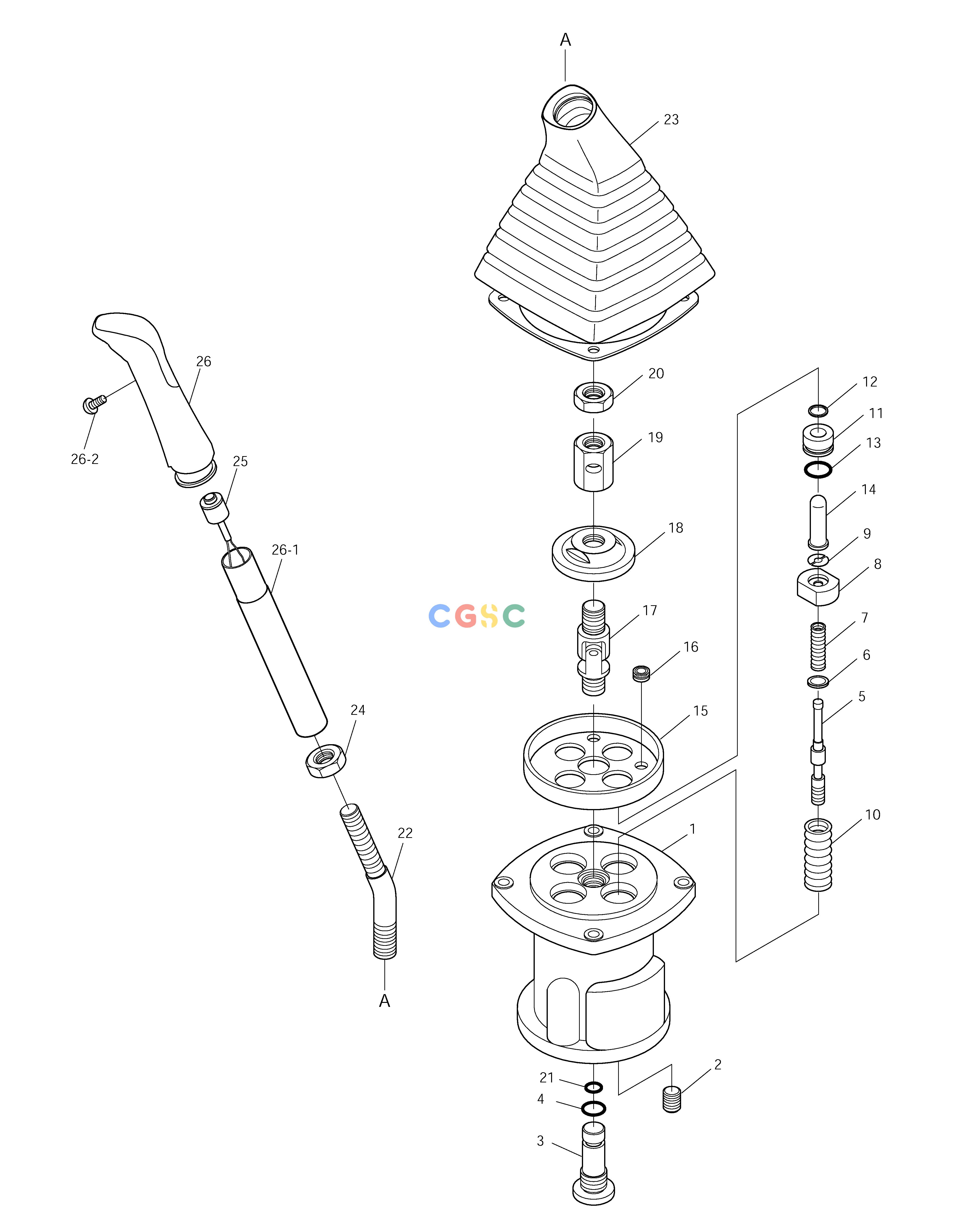 斗山零件查询REMOTE CONTROL VALVE SOLAR 150LC-V Doosan parts catalog online