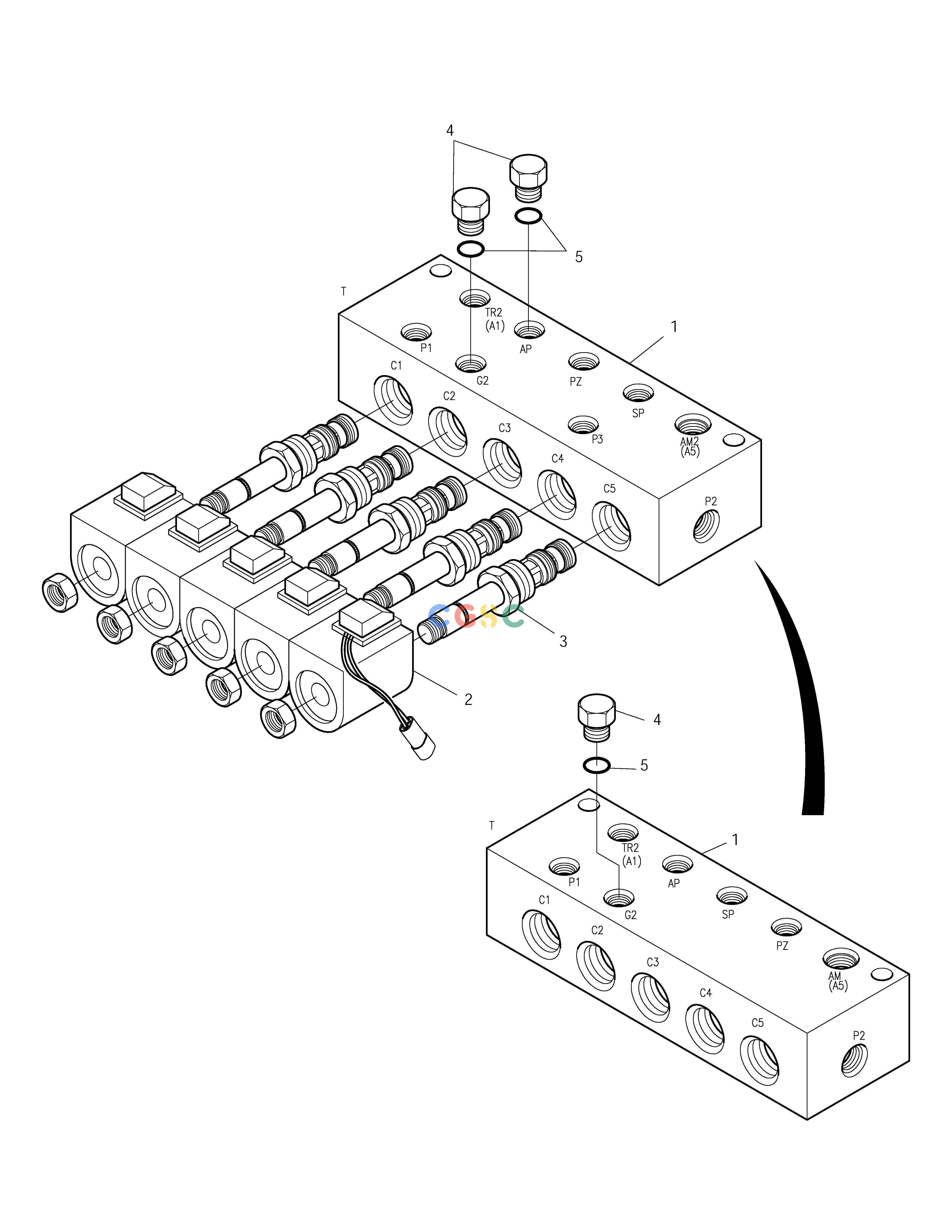 斗山零件查询SOLENOID VALVE SOLAR 150LC-V Doosan parts catalog online