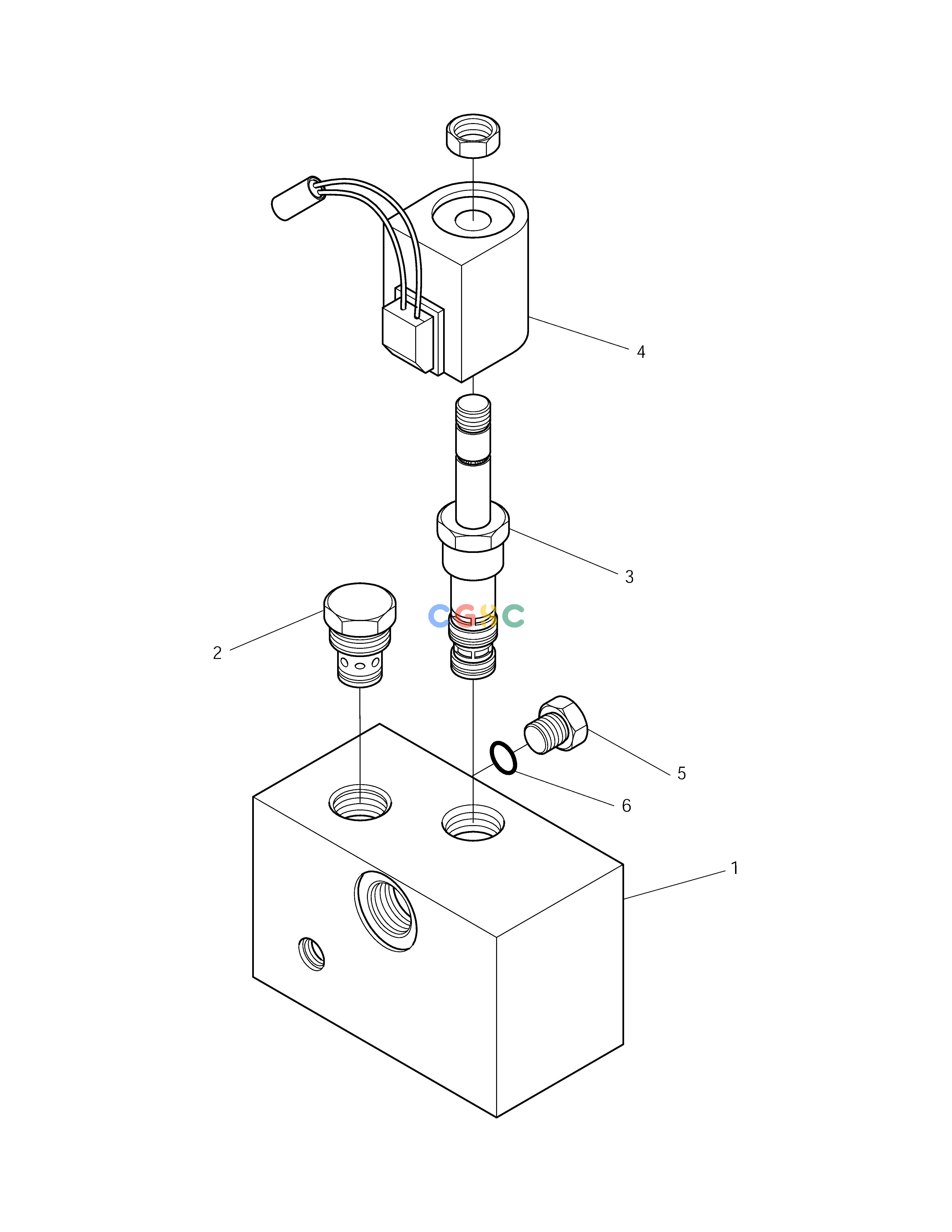 斗山零件查询PILOT VALVE SOLAR 150LC-V Doosan parts catalog online