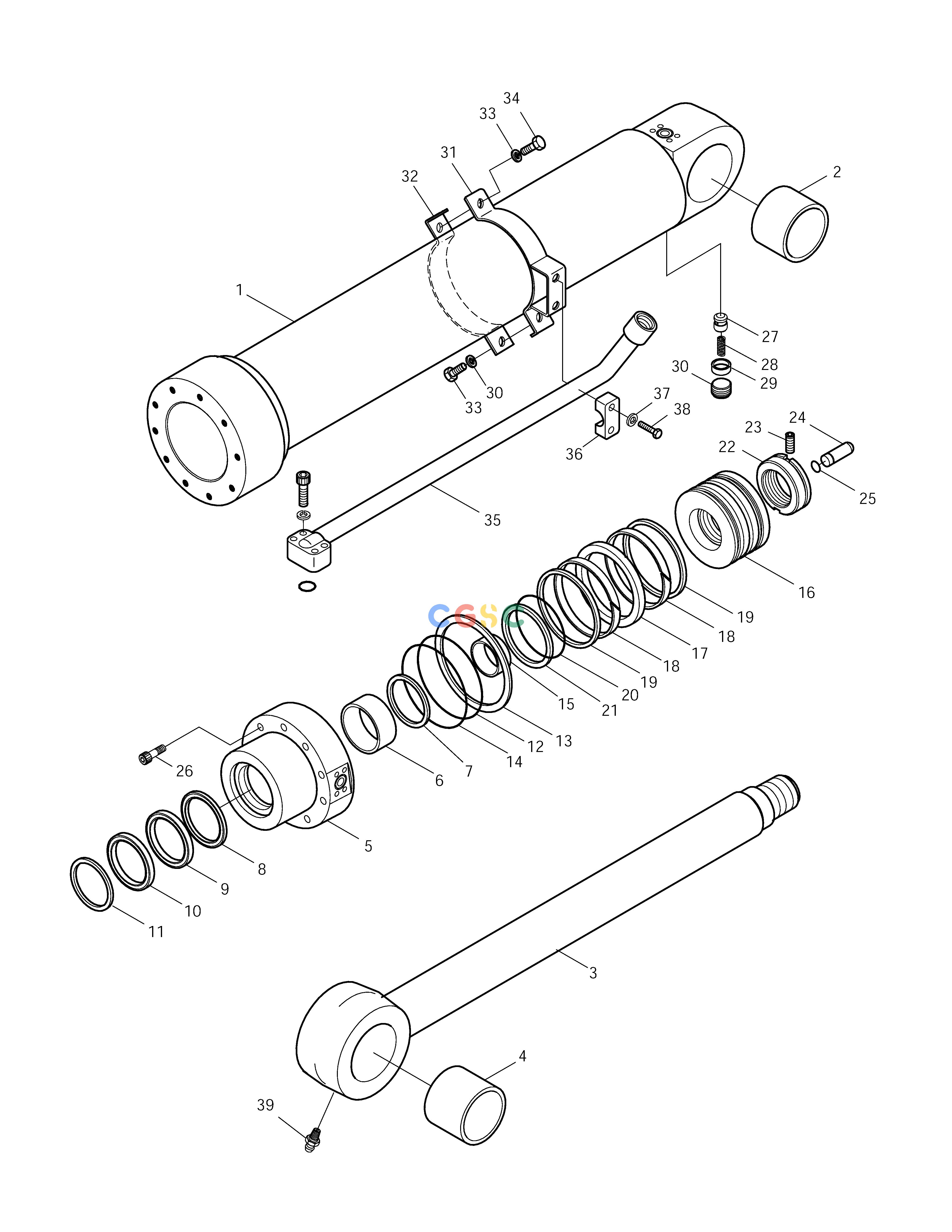 斗山零件查询ARM CYLINDER-LOCK VALVE SOLAR 150LC-V Doosan parts catalog online