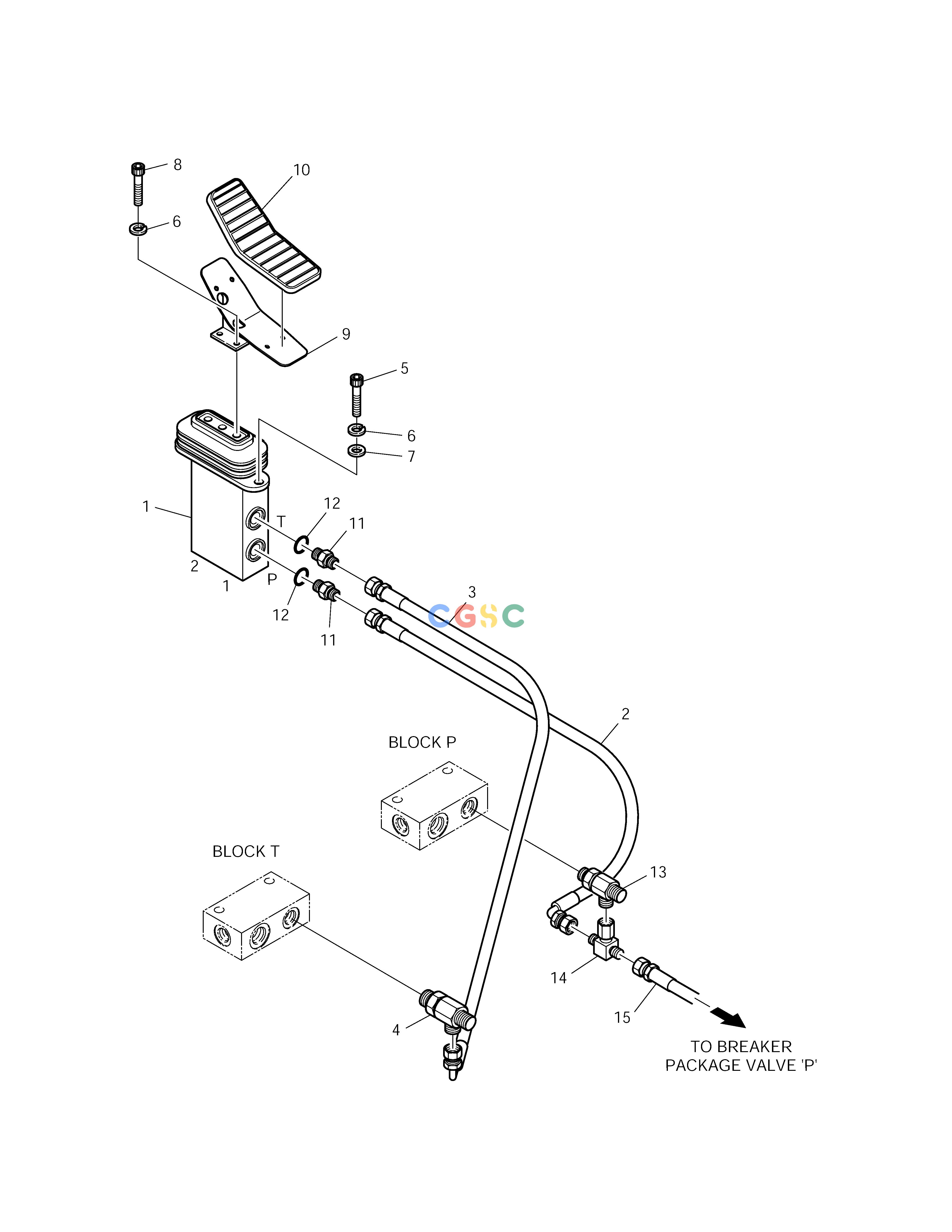 斗山零件查询PILOT PIPING-PRO-MONO SOLAR 150LC-V Doosan parts catalog online