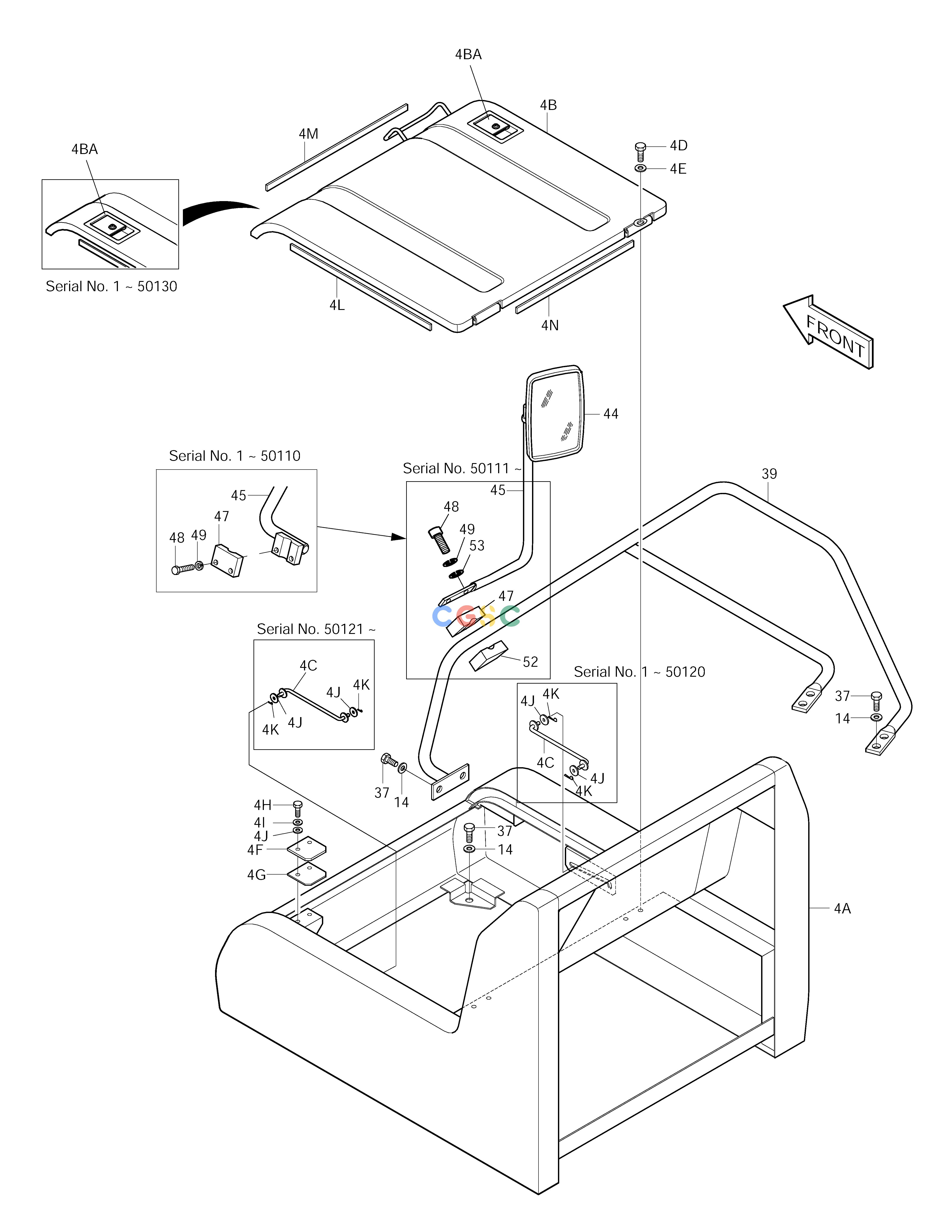 斗山零件查询COVER(4) SOLAR 290LC-V Doosan parts catalog online