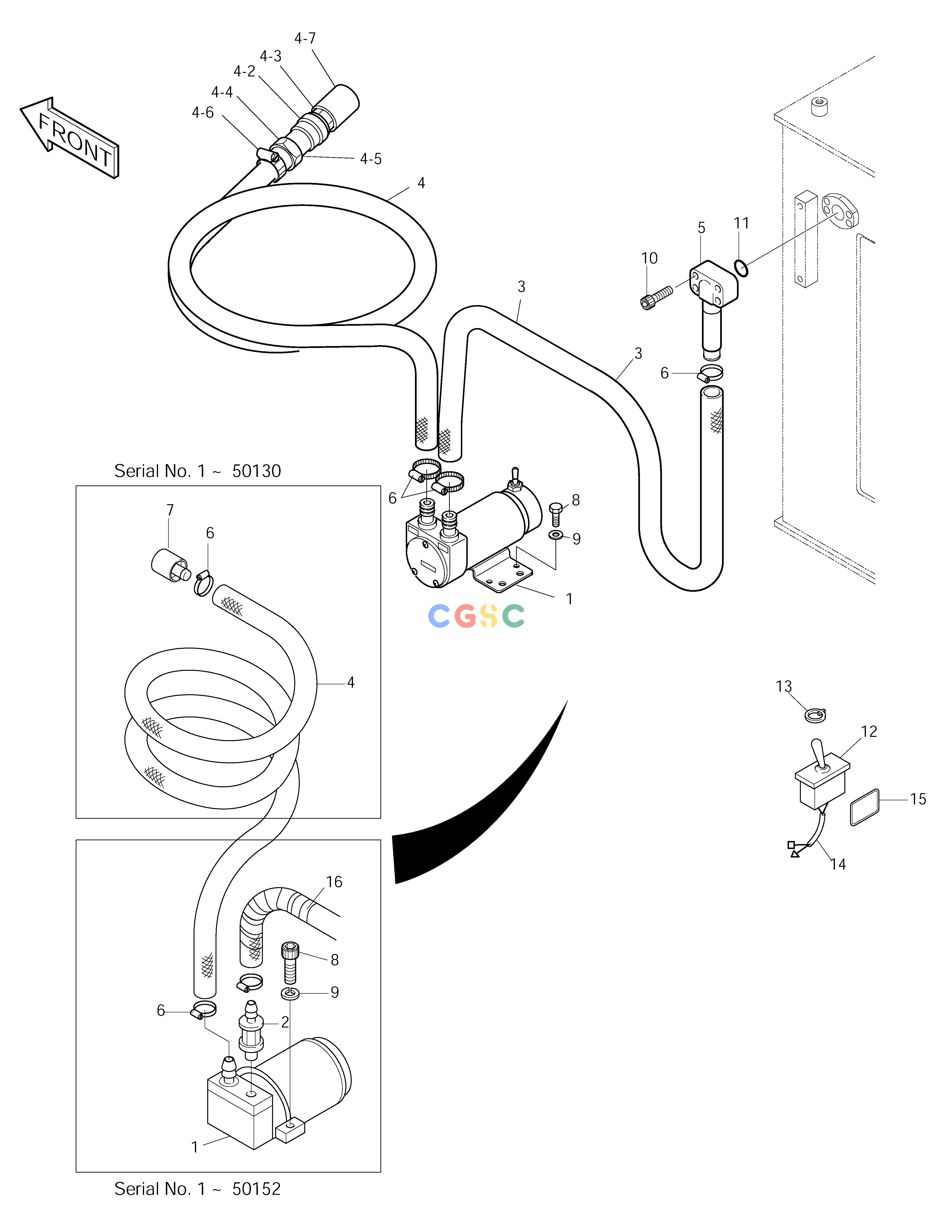 斗山零件查询FUEL FILLER PUMP ASS'Y SOLAR 290LC-V Doosan parts catalog online