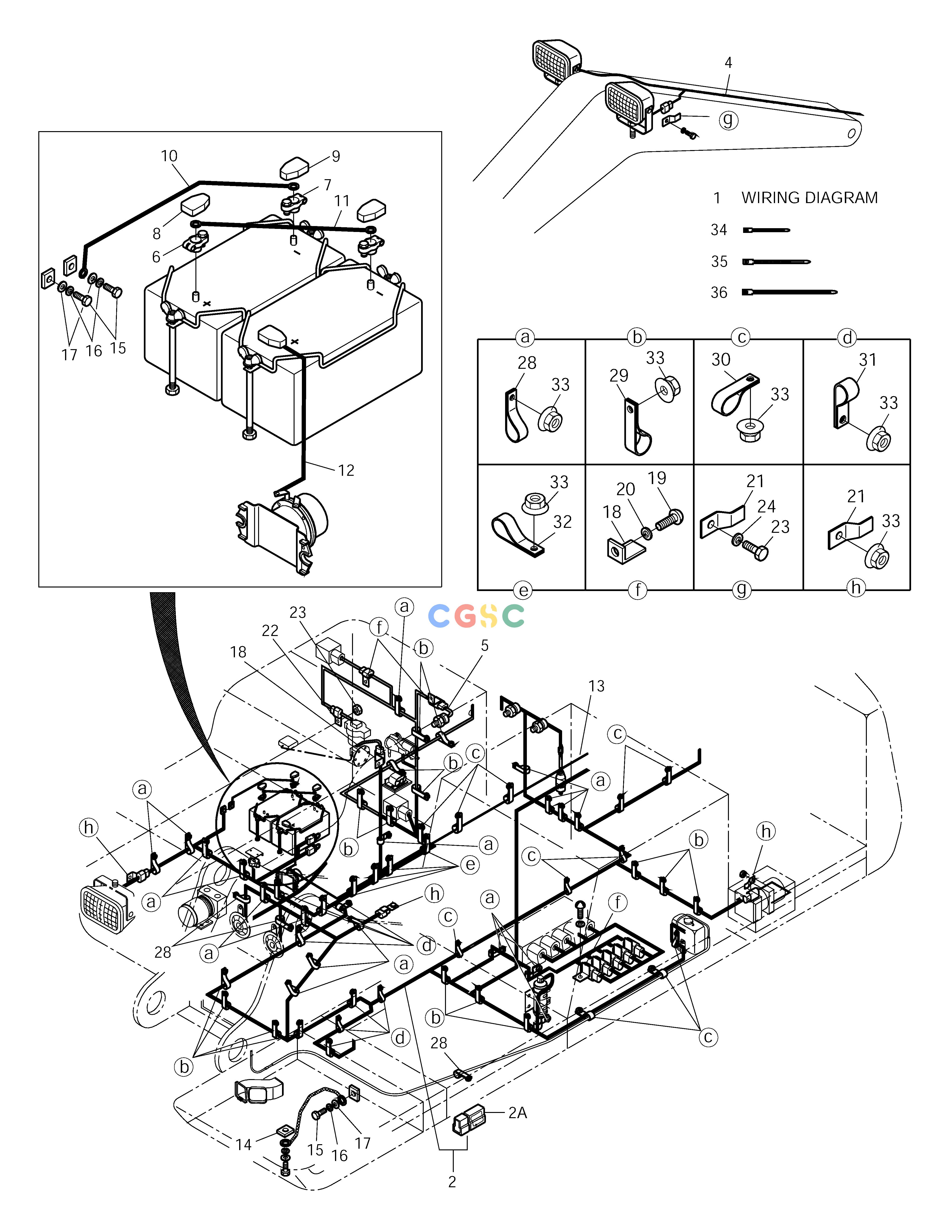 斗山零件查询ELECTRIC WIRING (1)-RELATED PARTS SOLAR 220LC-V Doosan parts catalog online