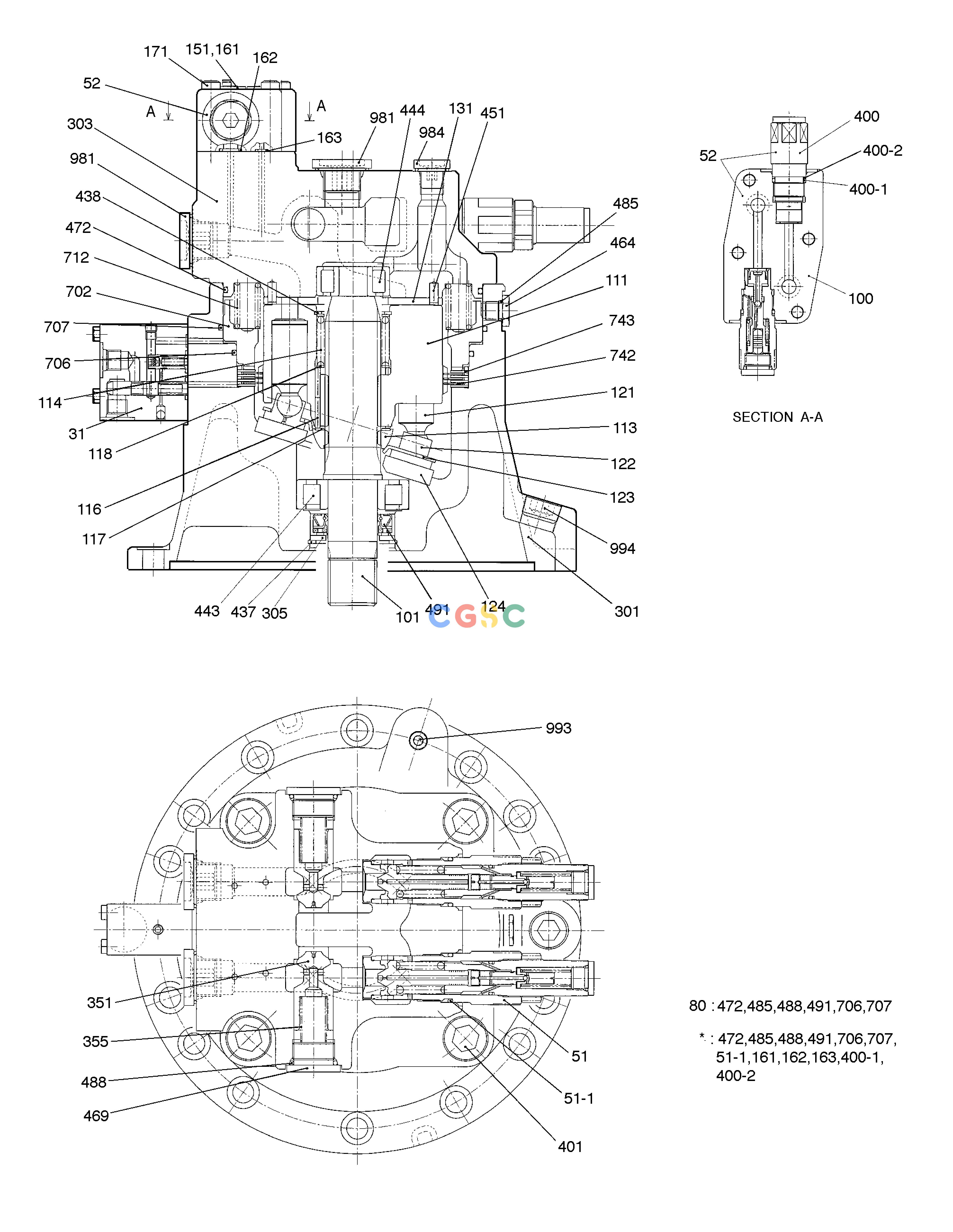 斗山零件查询SWING MOTOR SOLAR 220LC-V Doosan parts catalog online