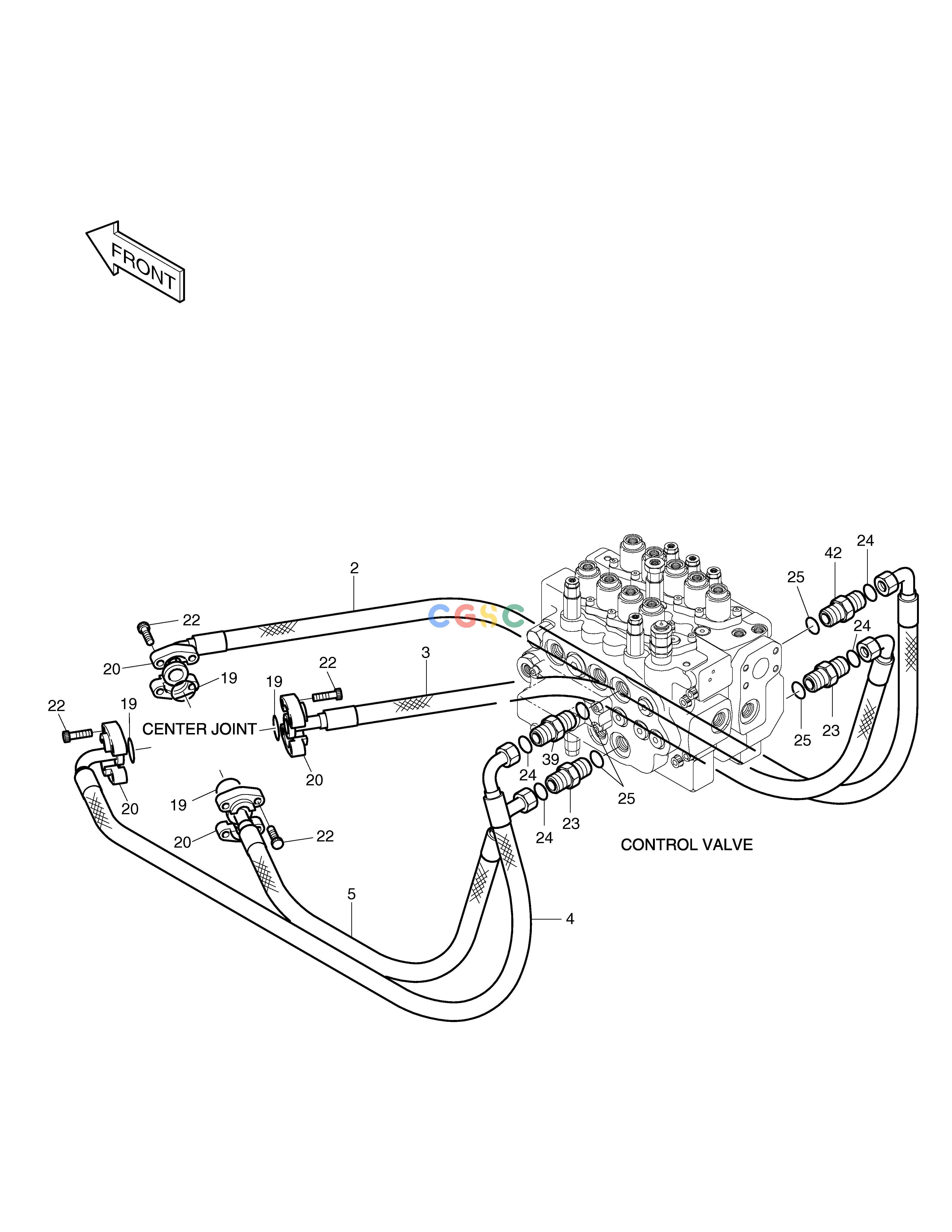 斗山零件查询MAIN PIPING(3) SOLAR 130LC-V Doosan parts catalog online