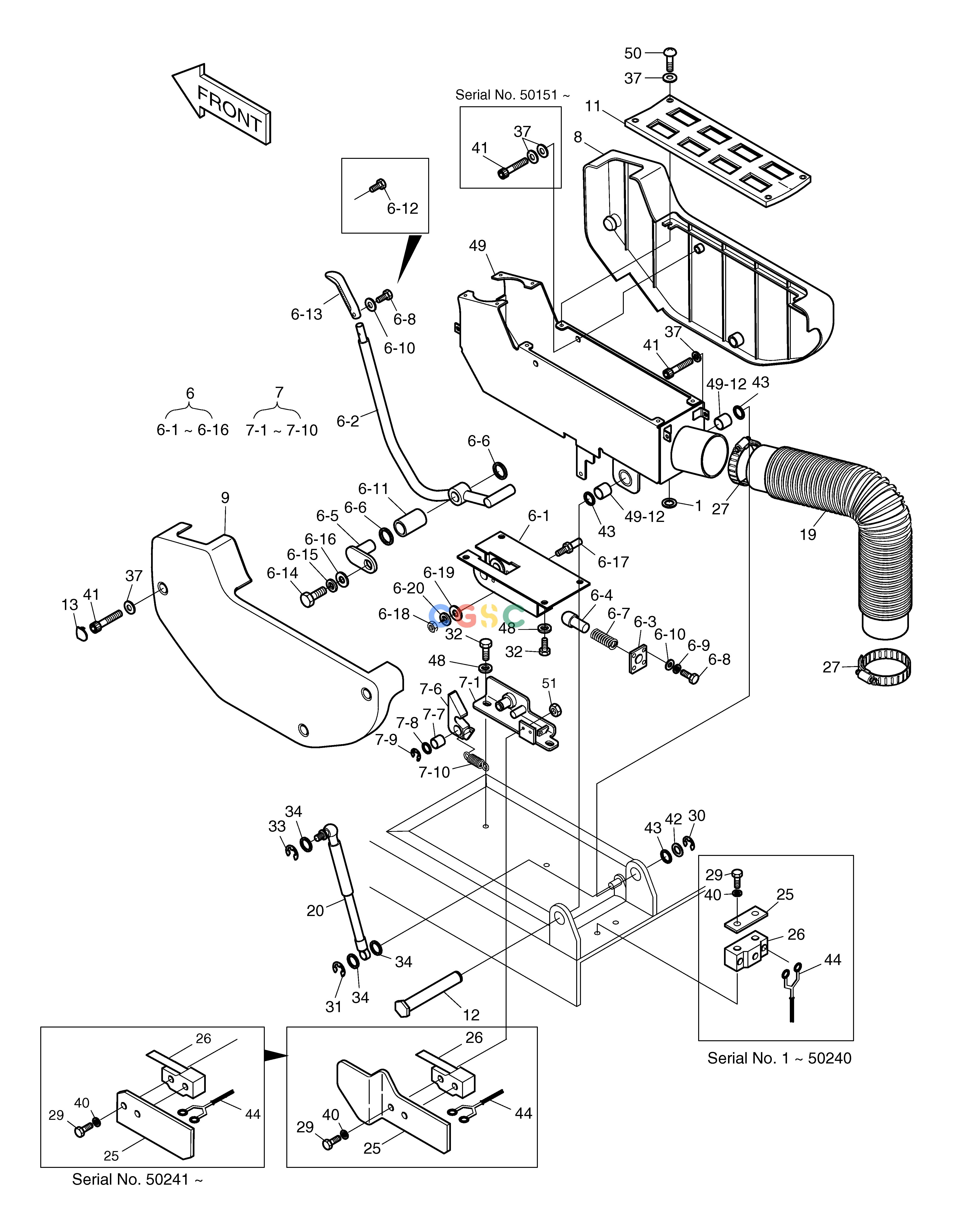 斗山零件查询CONTROL STAND-LH SOLAR 130LC-V Doosan parts catalog online