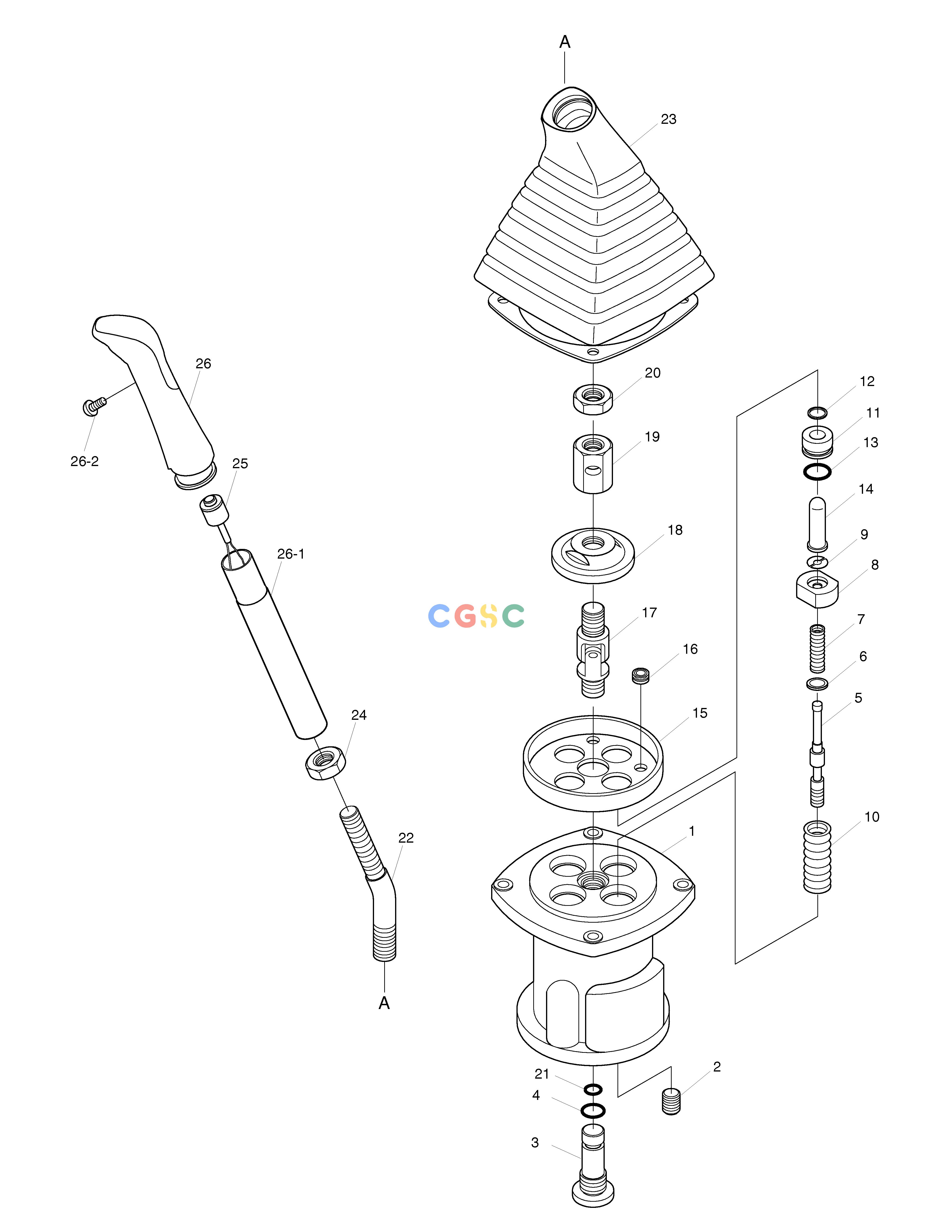 斗山零件查询REMOTE CONTROL VALVE(1) SOLAR 130LC-V Doosan parts catalog online