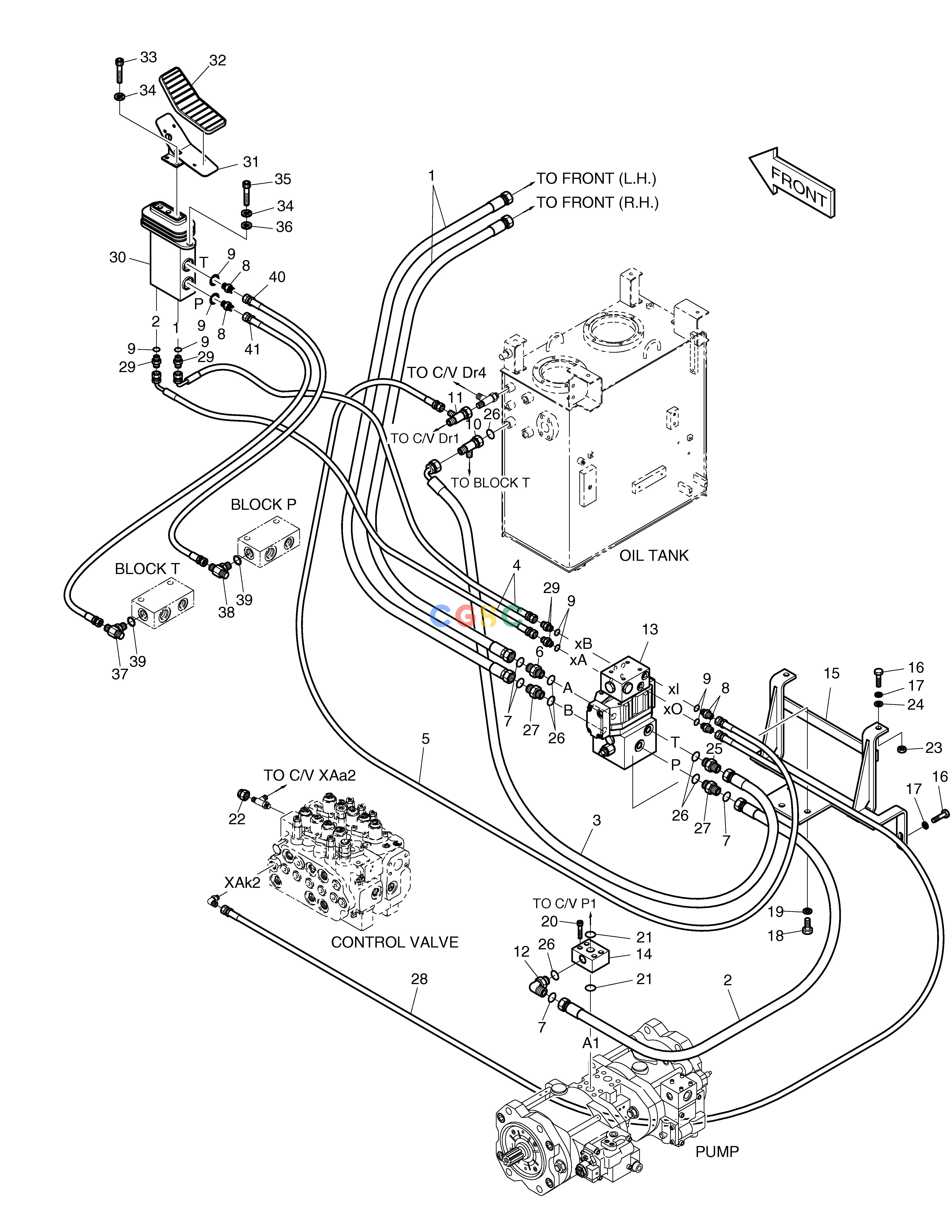 斗山零件查询MAIN PIPING-PRO SOLAR 130LC-V Doosan parts catalog online