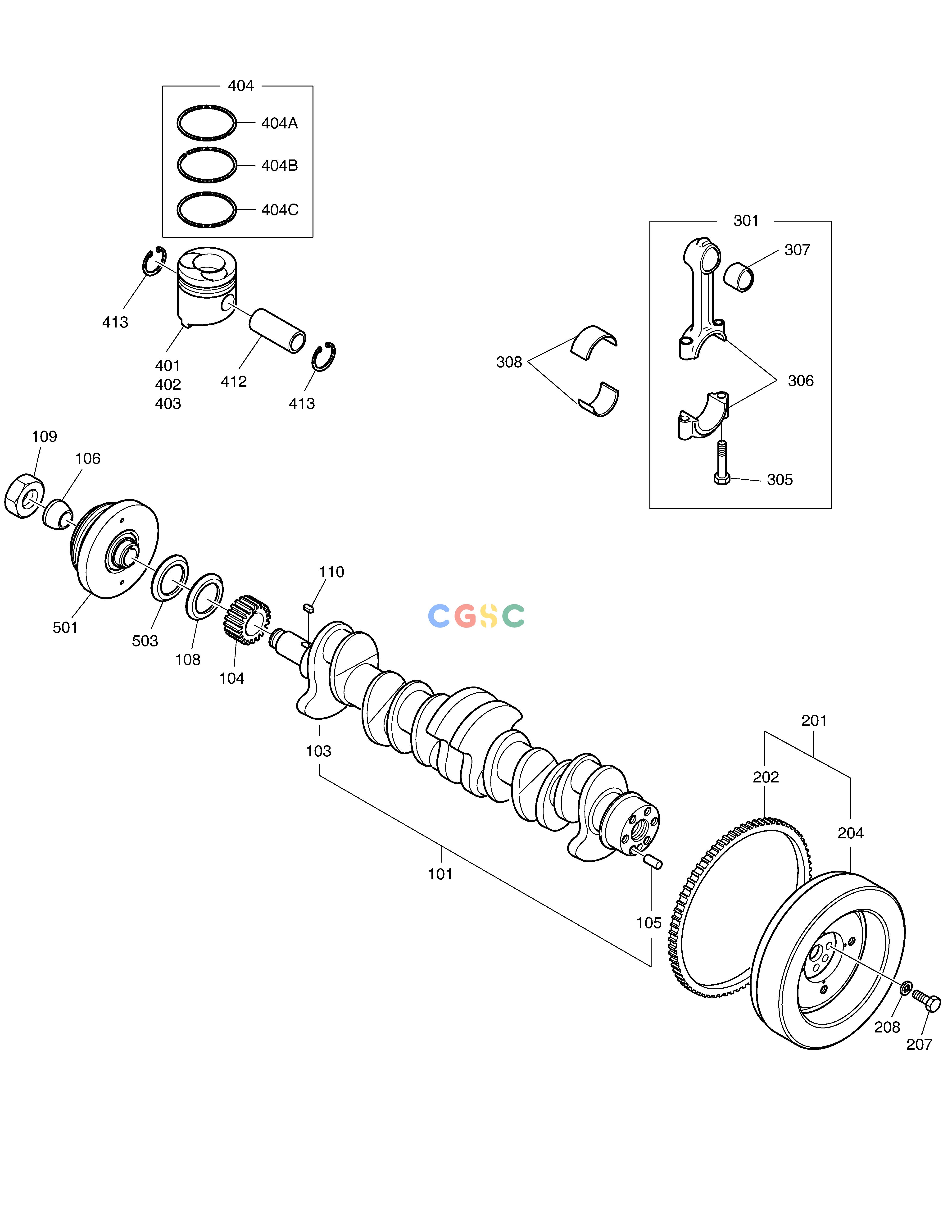 斗山零件查询CRANK SHAFT SOLAR 225LC-V Doosan parts catalog online