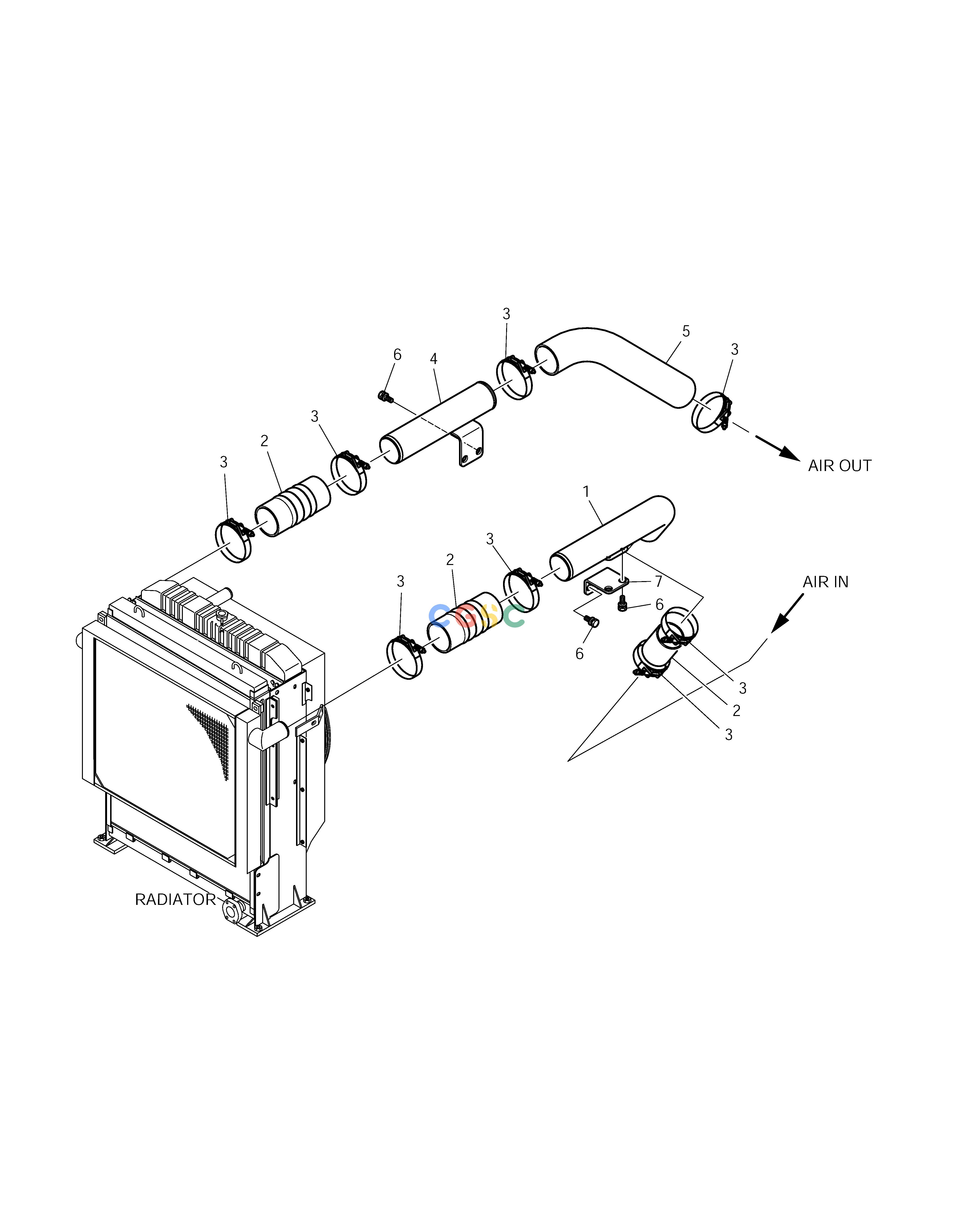 斗山零件查询CAC PIPING SOLAR 225LC-V Doosan parts catalog online