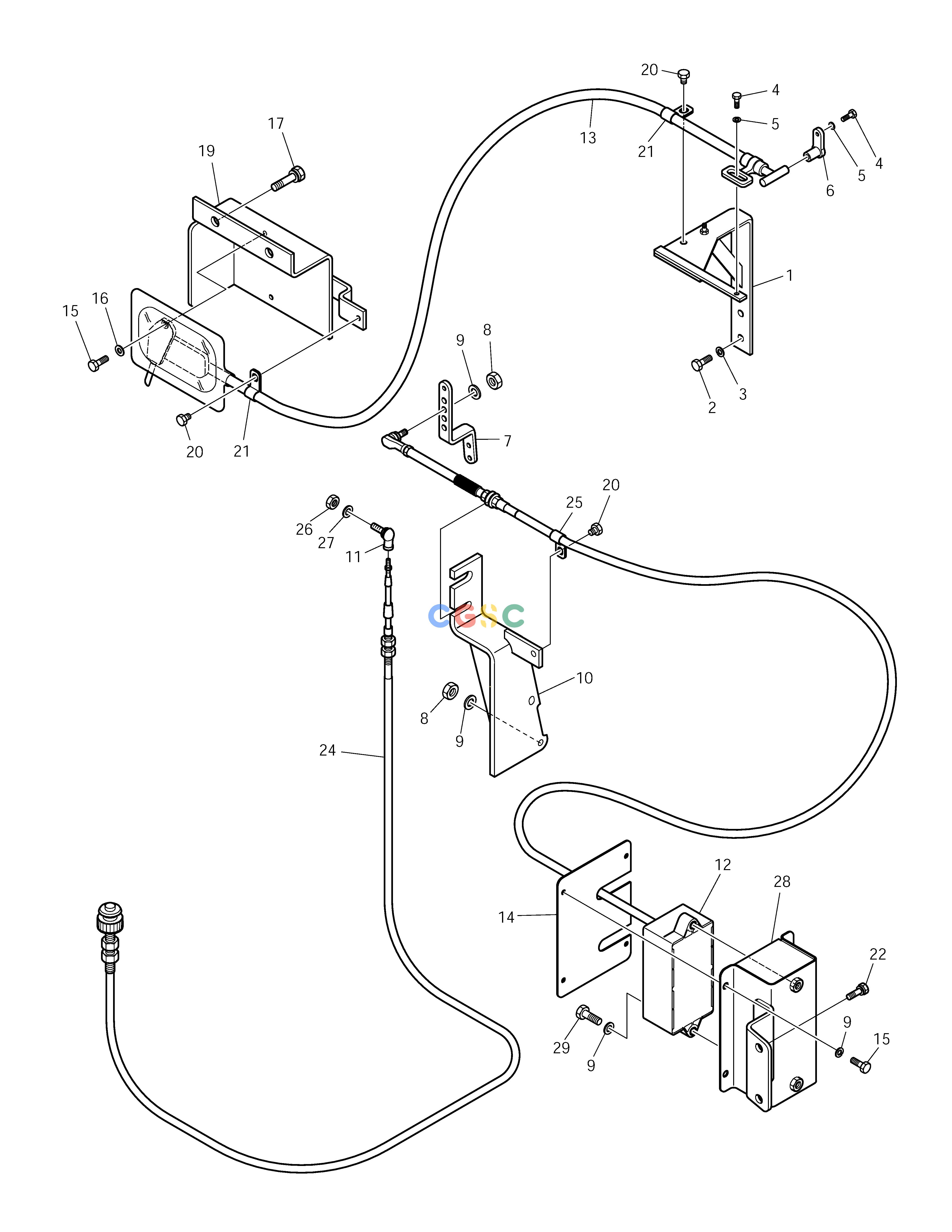 斗山零件查询ENGINE CONTROL ASS'Y SOLAR 225LC-V Doosan parts catalog online