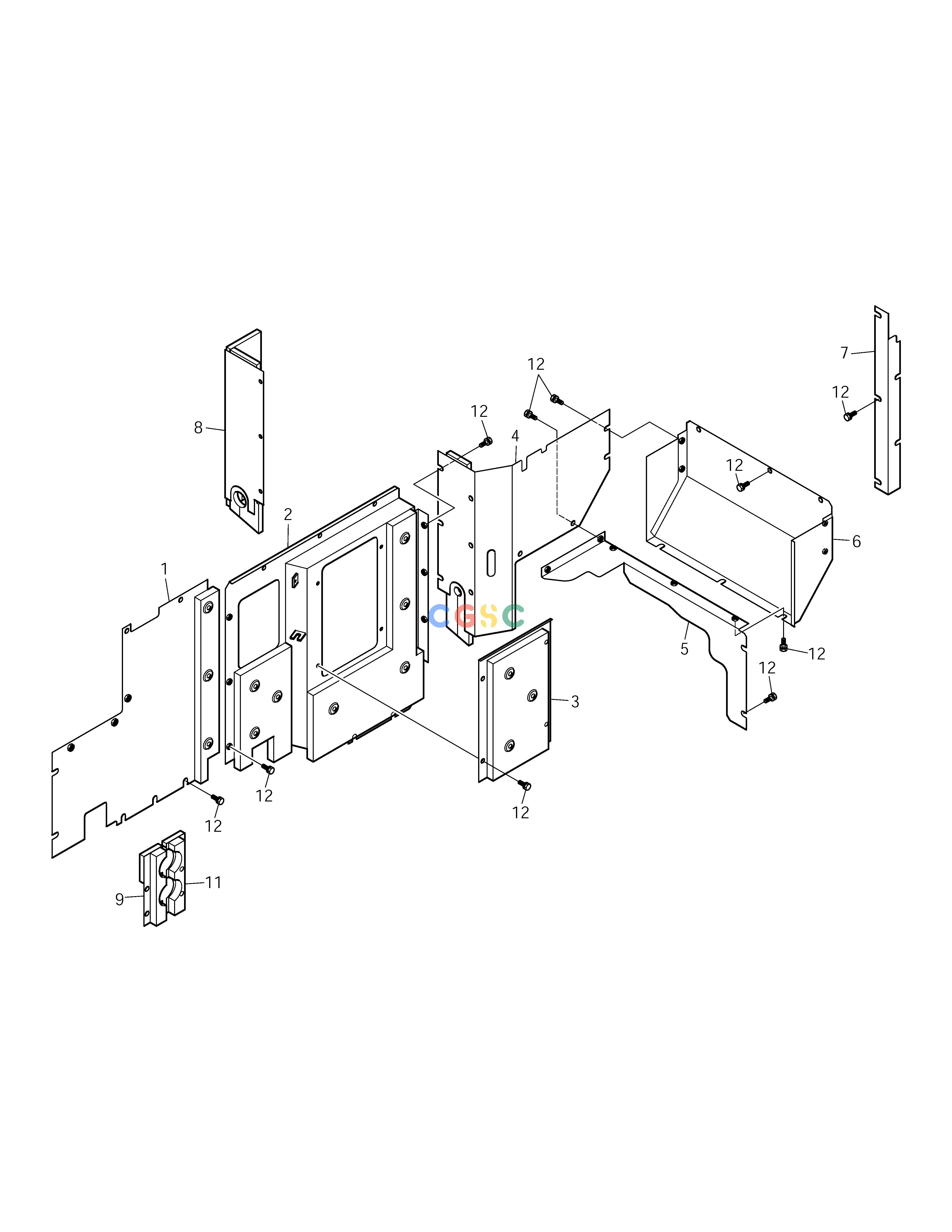 斗山零件查询BAFFLE SOLAR 225LC-V Doosan parts catalog online