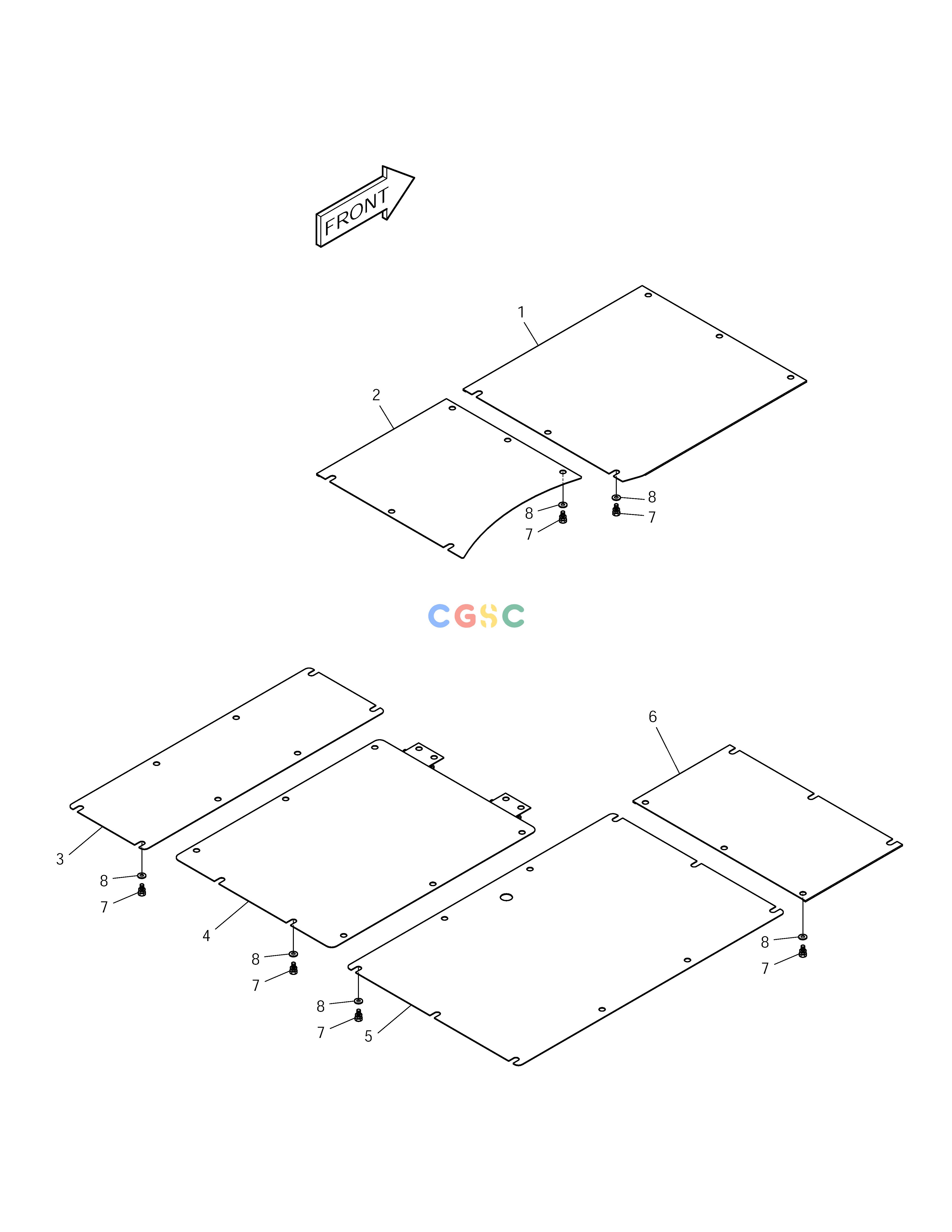 斗山零件查询UNDER COVER SOLAR 225LC-V Doosan parts catalog online