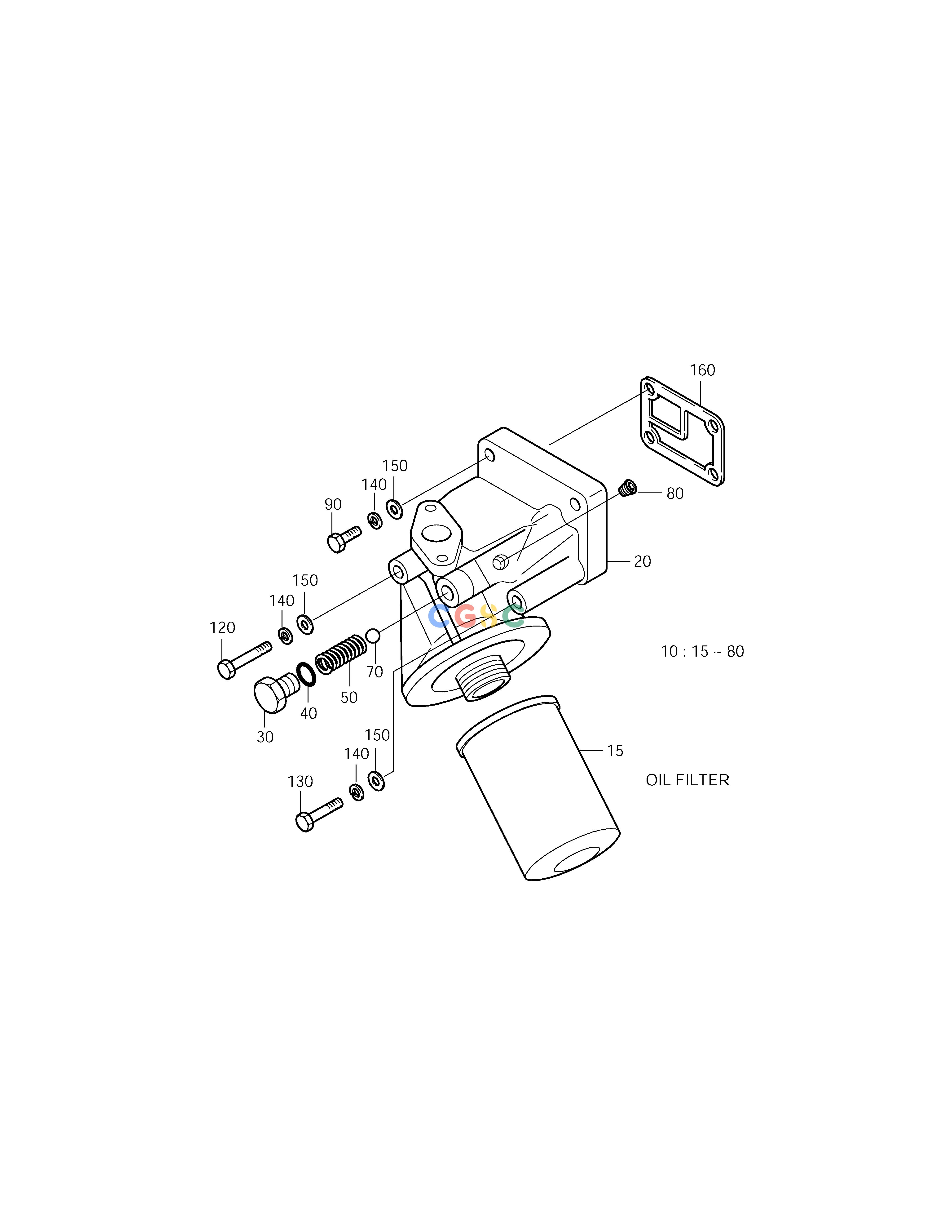 斗山零件查询OIL FILTER SOLAR 140LC-V Doosan parts catalog online