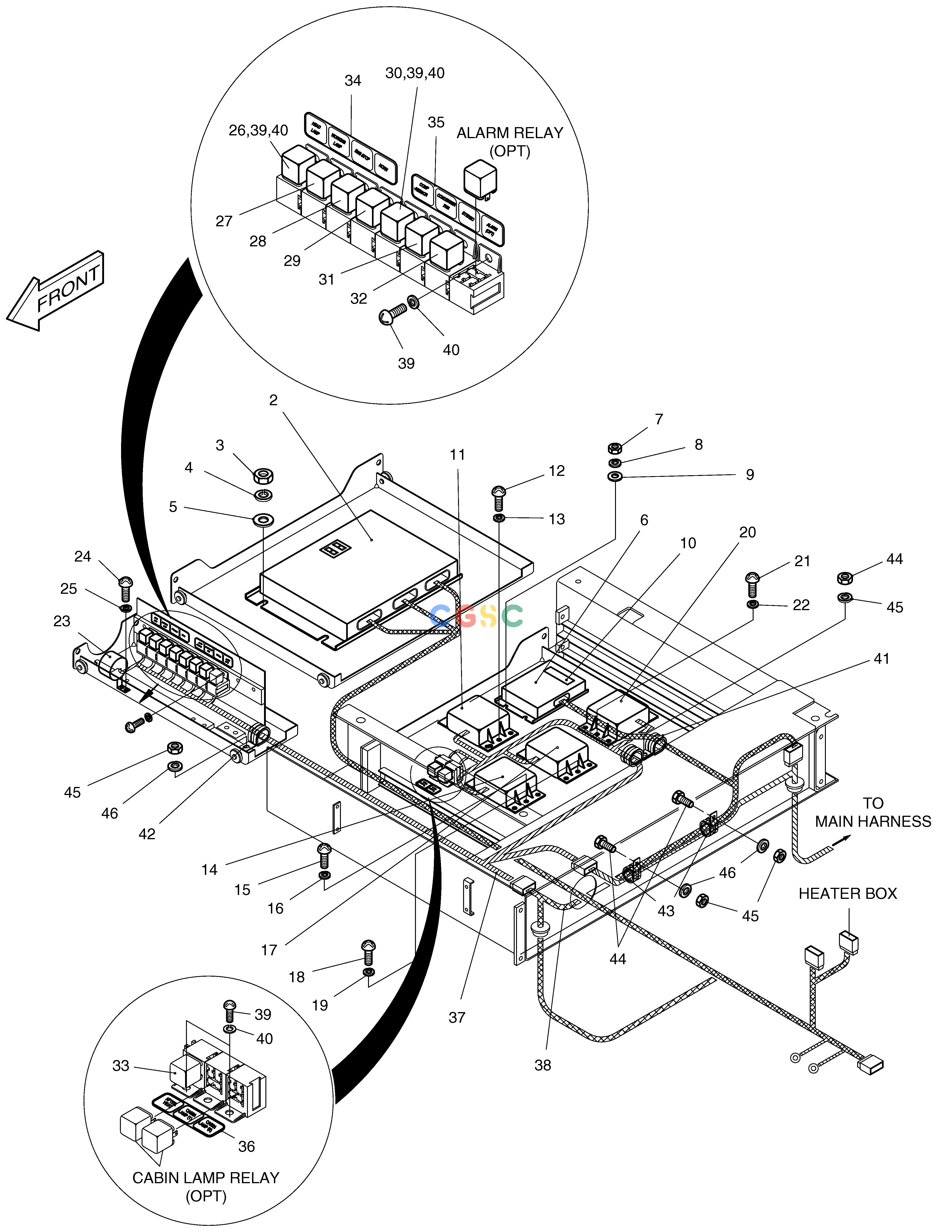 斗山零件查询ELECTRIC BOX ASS'Y-ELECTRIC PARTS SOLAR 140LC-V Doosan parts catalog online