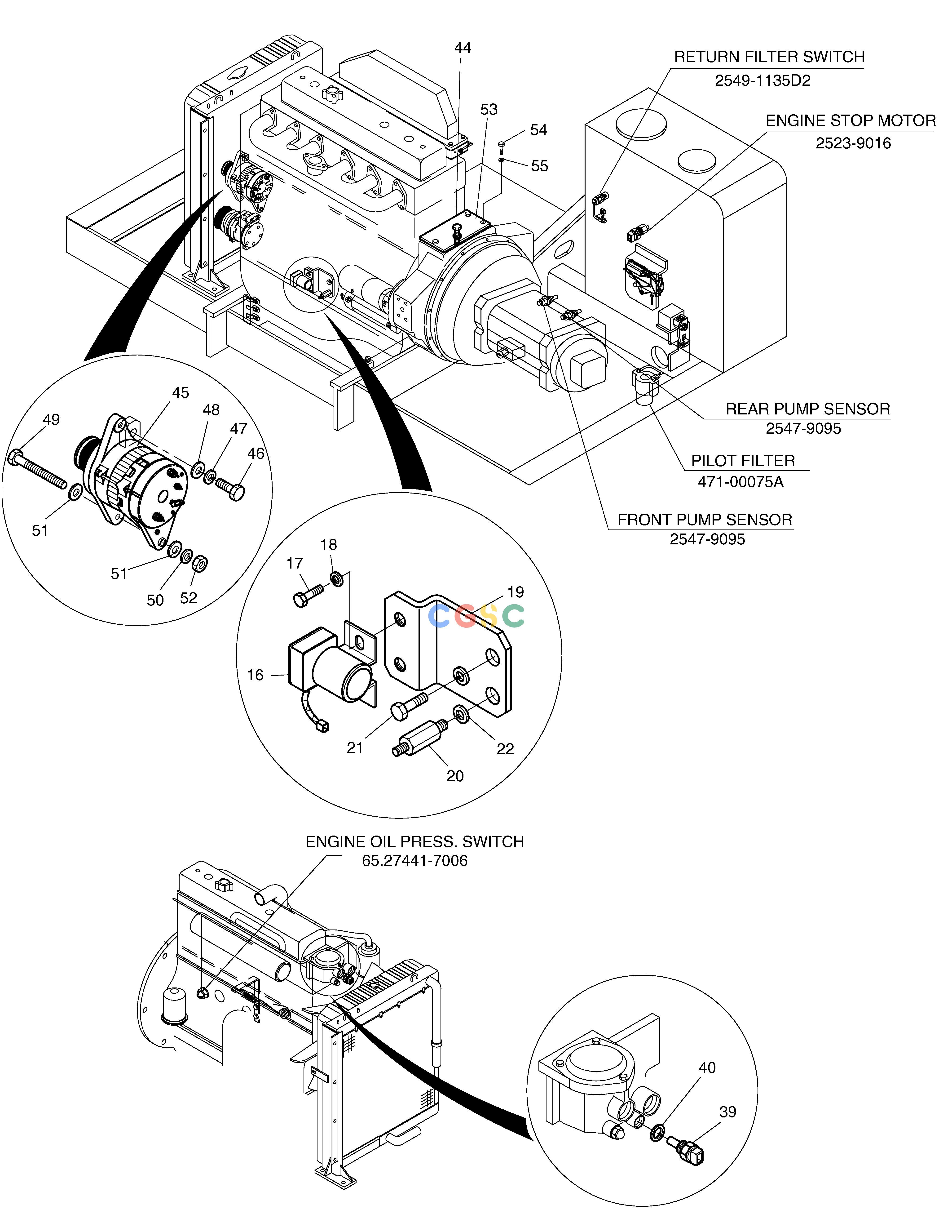斗山零件查询ELECTRIC PARTS(6)-ENGINE SOLAR 140LC-V Doosan parts catalog online
