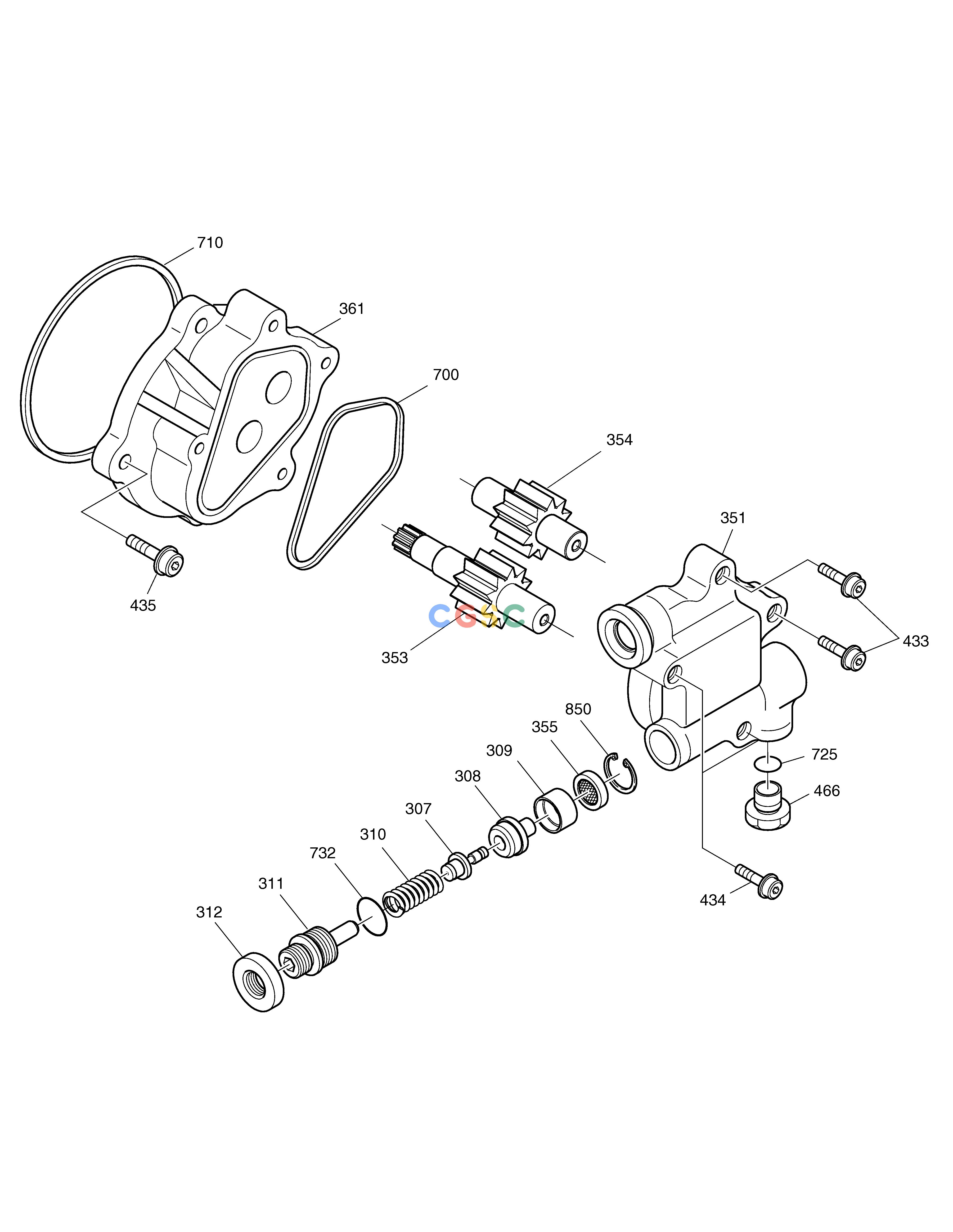 斗山零件查询GEAR PUMP SOLAR 140LC-V Doosan parts catalog online
