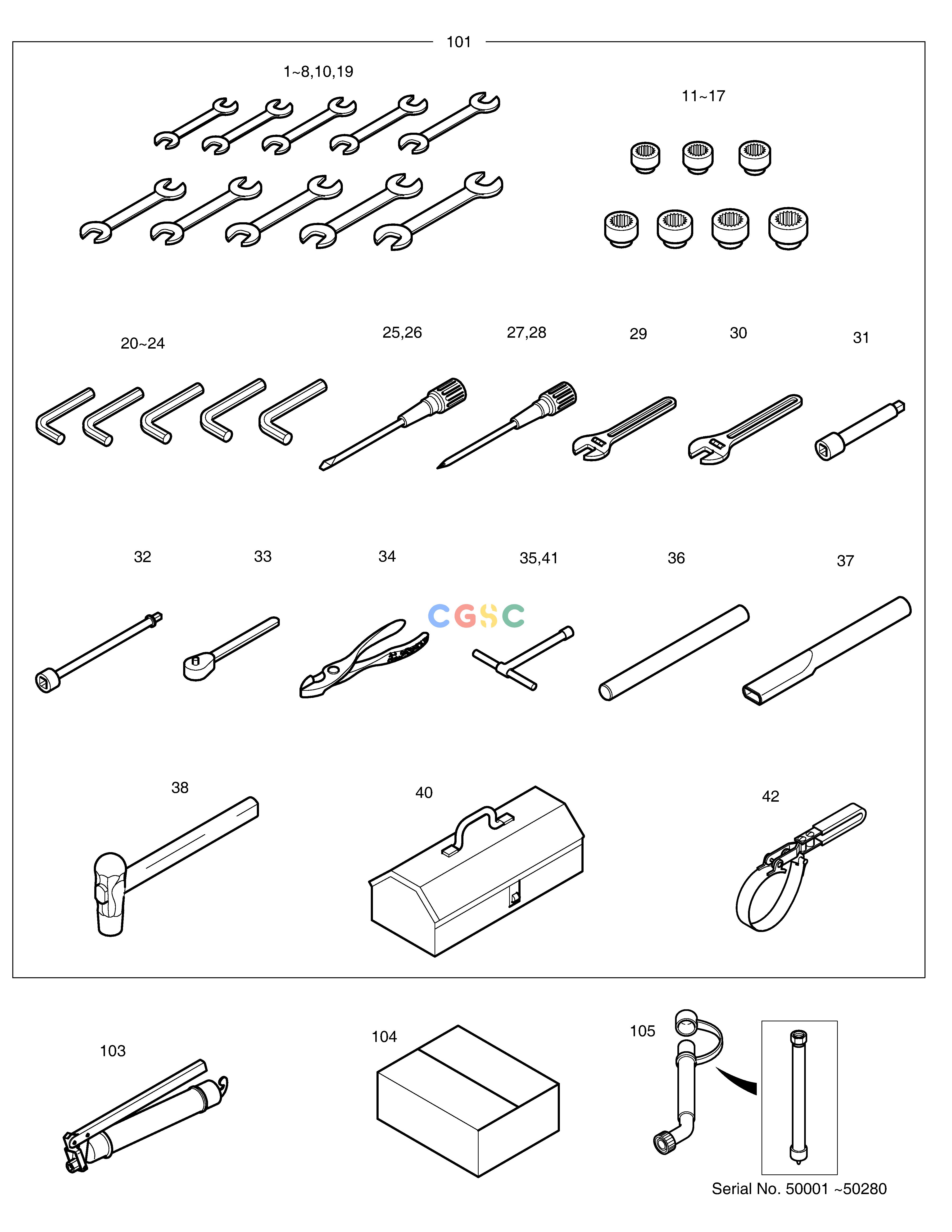 斗山零件查询TOOLS SOLAR 140LC-V Doosan parts catalog online