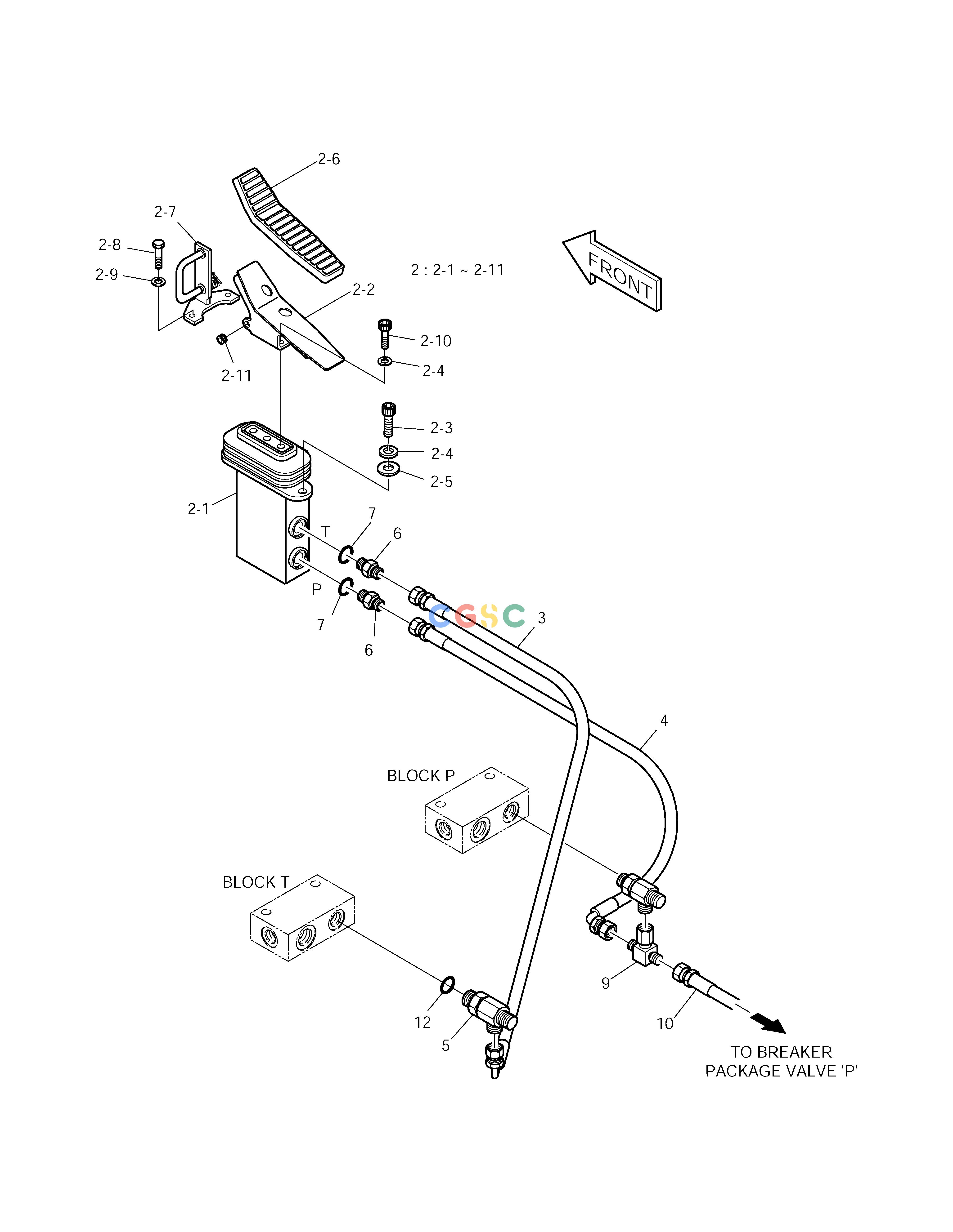斗山零件查询PILOT PIPING-PRO-MONO SOLAR 140LC-V Doosan parts catalog online