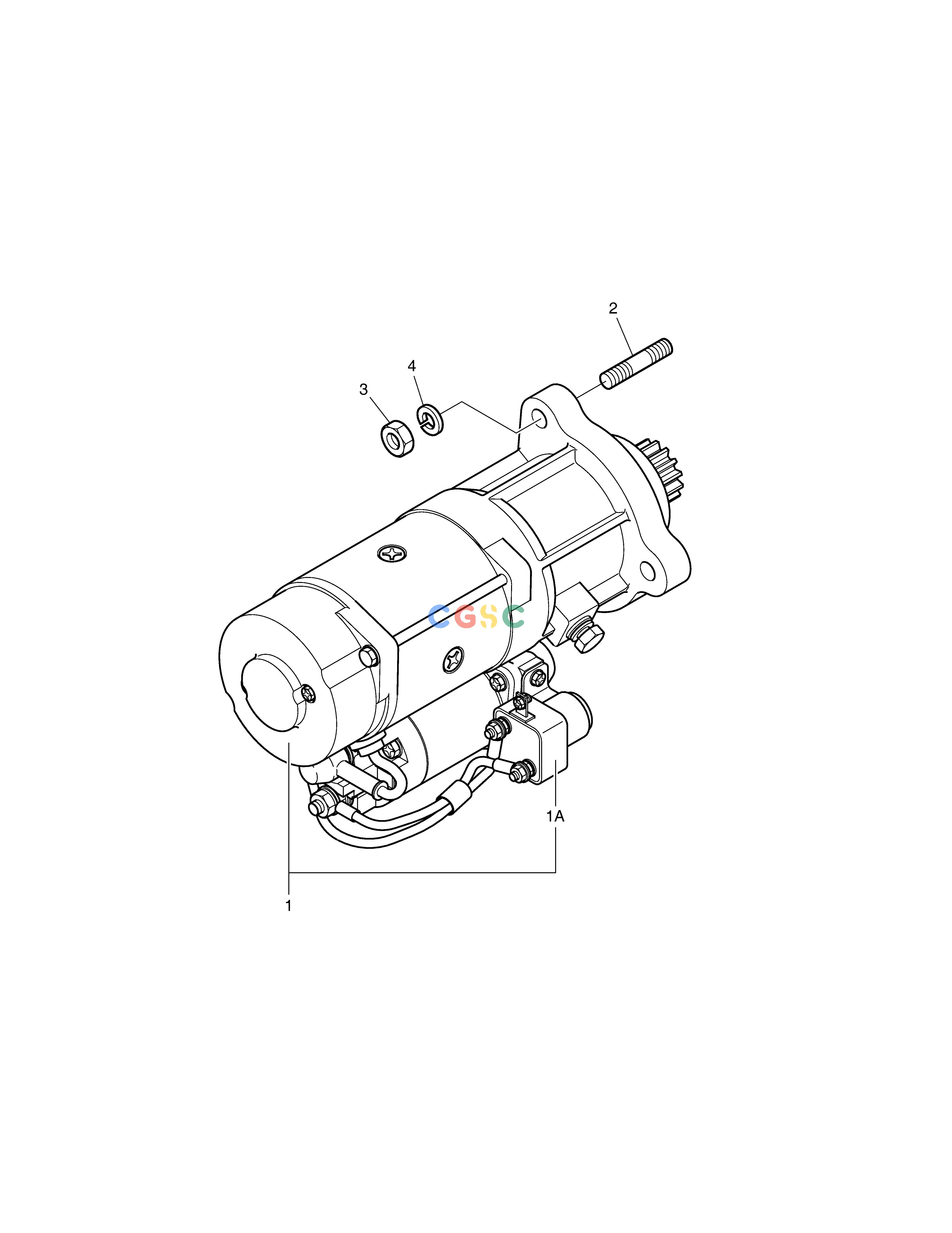 斗山零件查询STARTER MEGA 400-V (CHINA) Doosan parts catalog online
