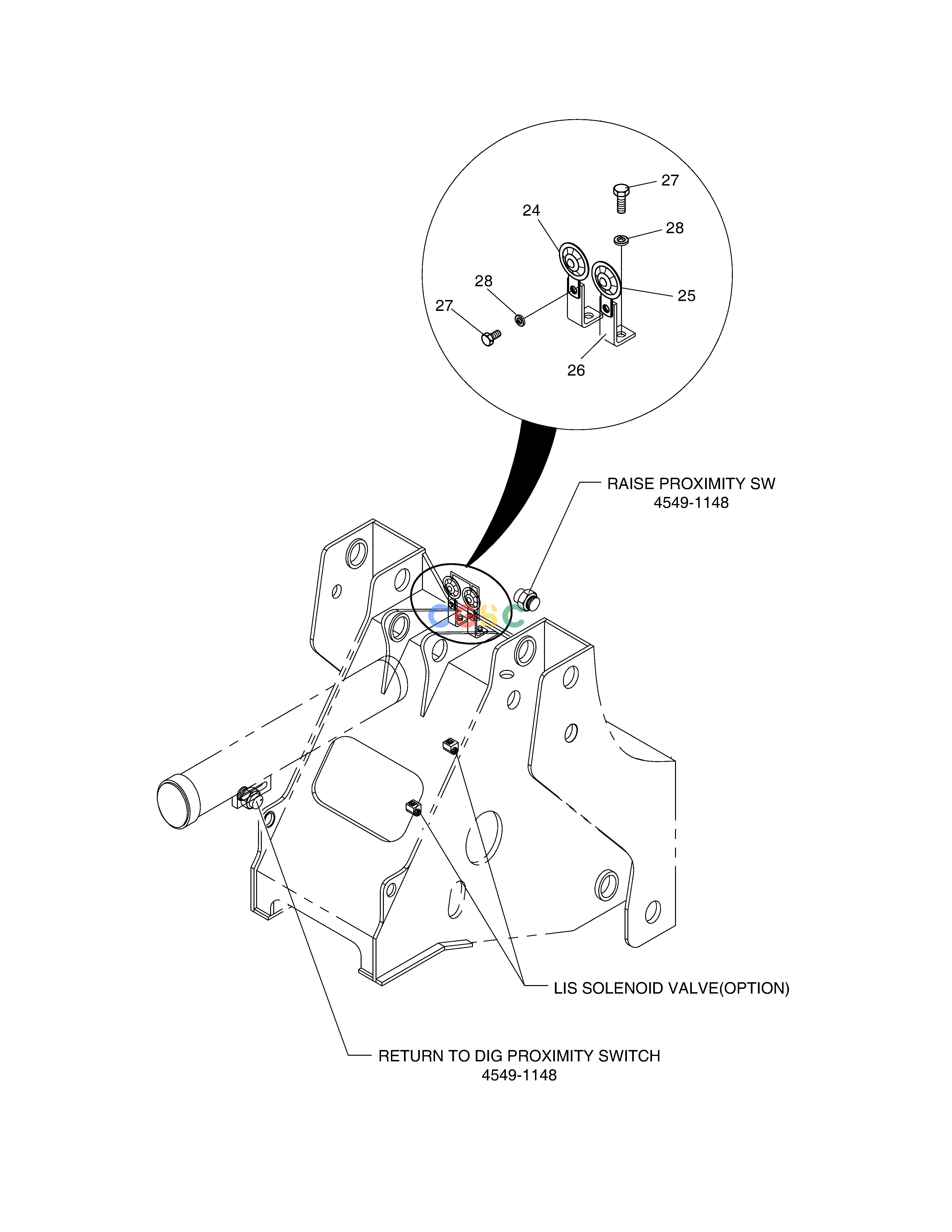 斗山零件查询ELECTRIC PARTS(6) - FRONT PARTS MEGA 400-V (CHINA) Doosan parts catalog online