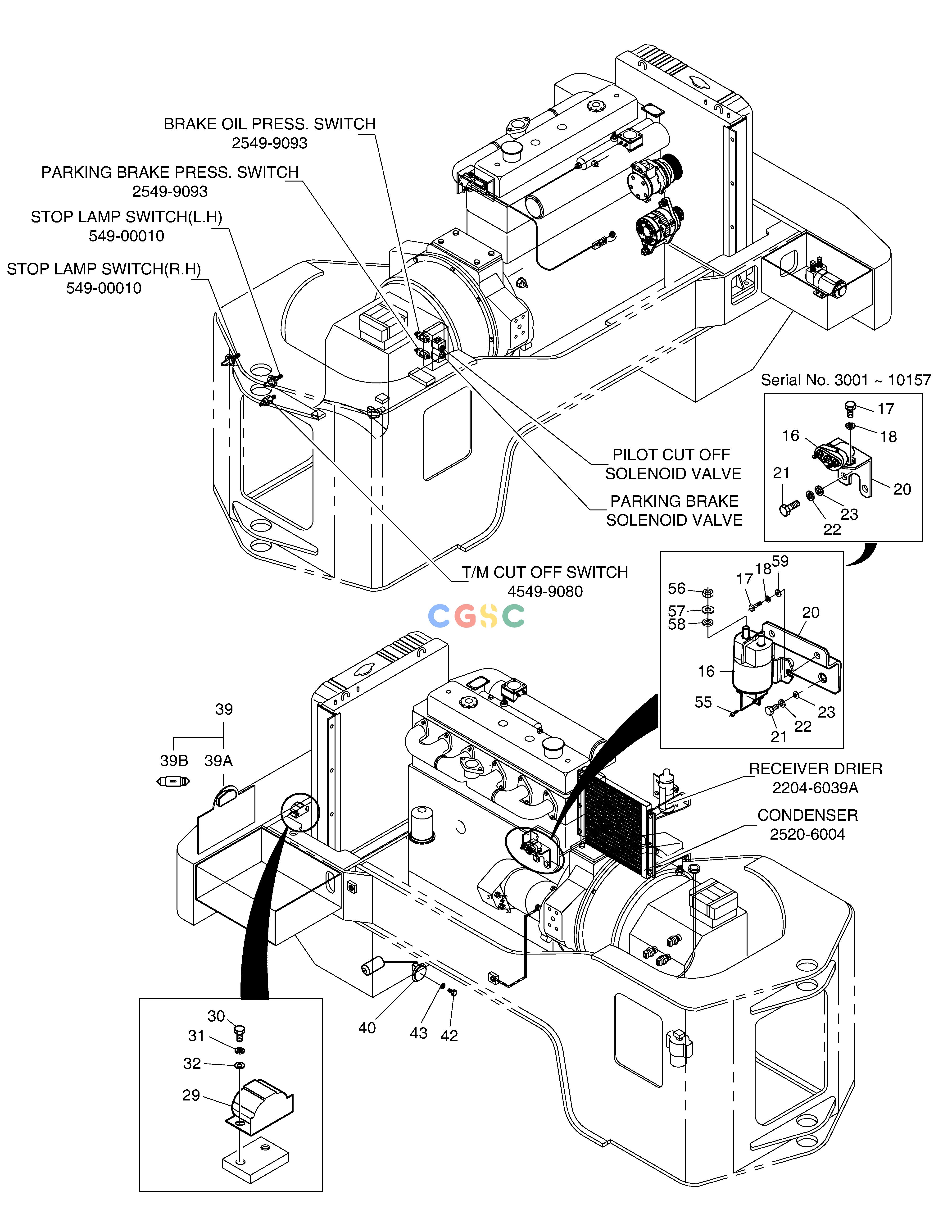 斗山零件查询ELECTRIC PARTS(7) - RELATED PARTS MEGA 400-V (CHINA) Doosan parts catalog online