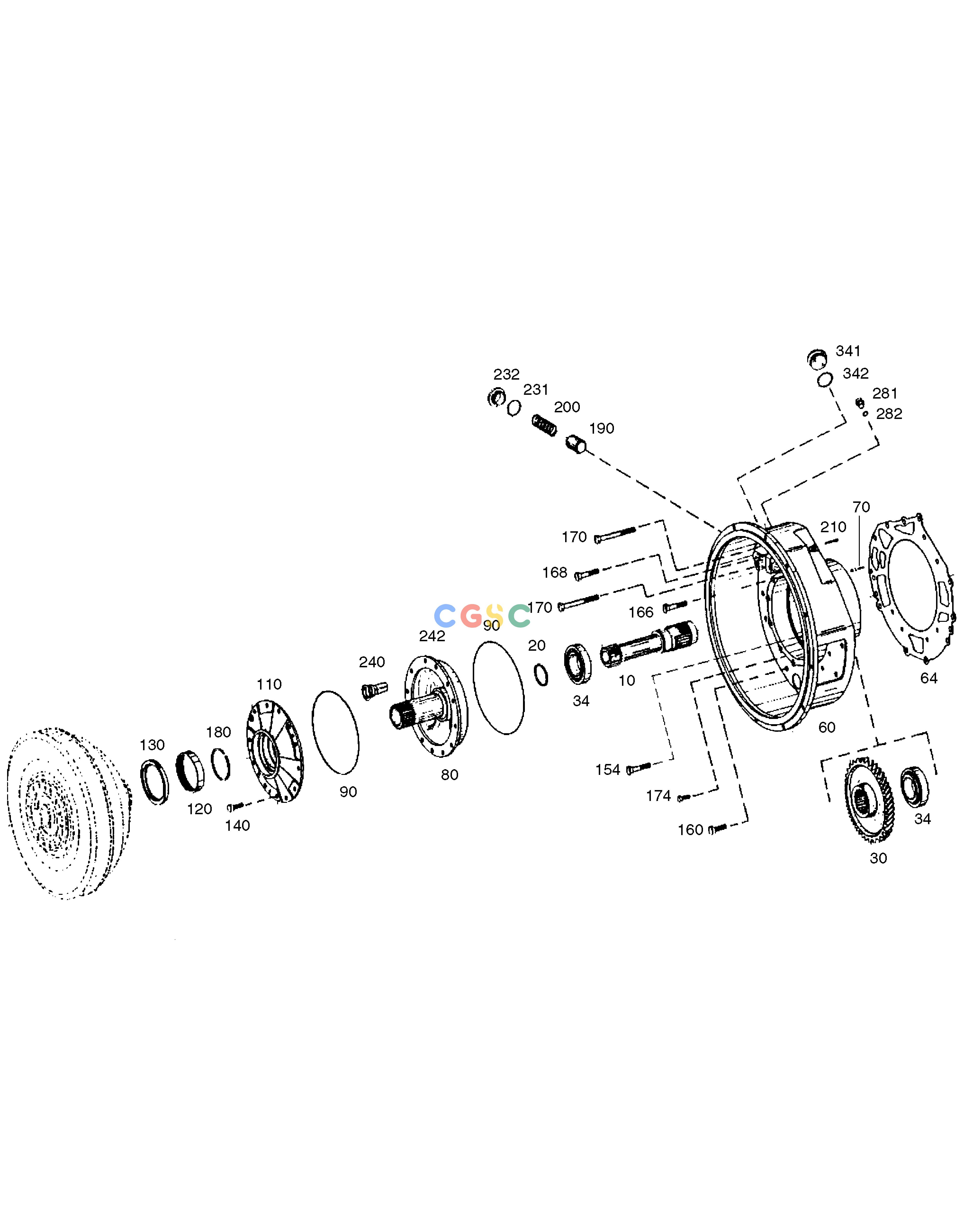 斗山零件查询INPUT - TRANSMISSION MEGA 400-V (CHINA) Doosan parts catalog online