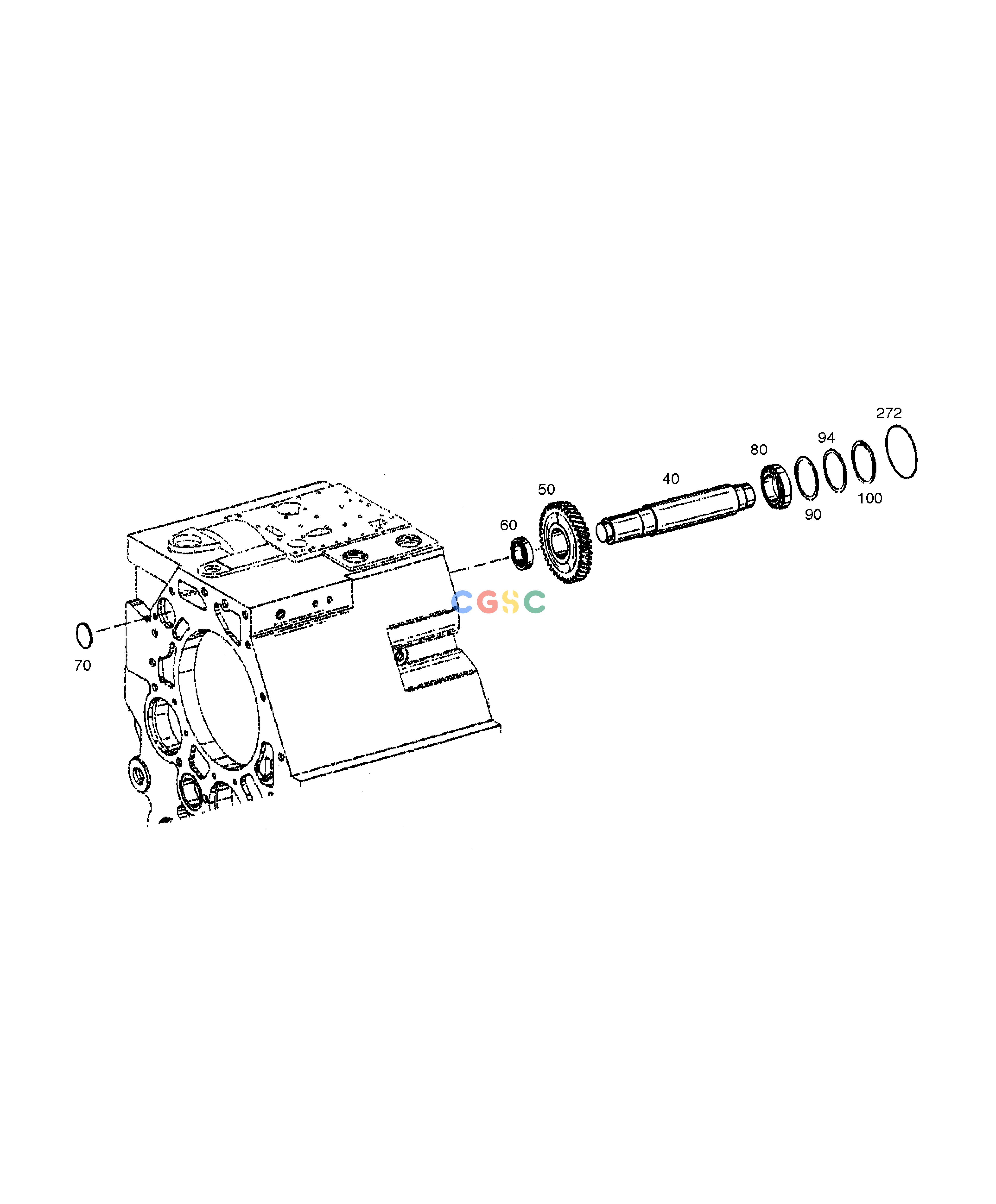 斗山零件查询POWER TAKE - OFF(2) - TRANSMISSION MEGA 400-V (CHINA) Doosan parts catalog online