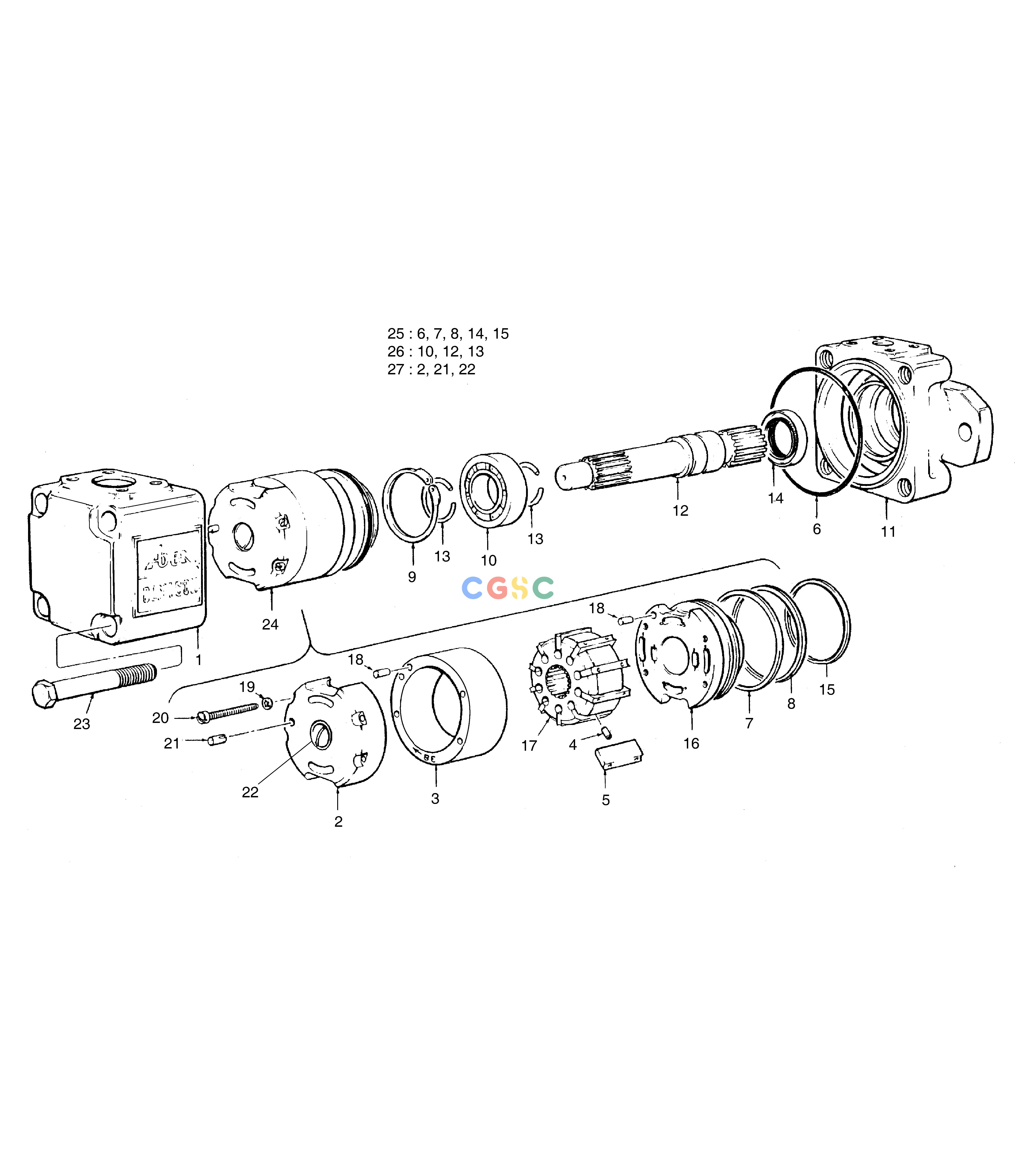 斗山零件查询MAIN PUMP MEGA 400-V (CHINA) Doosan parts catalog online
