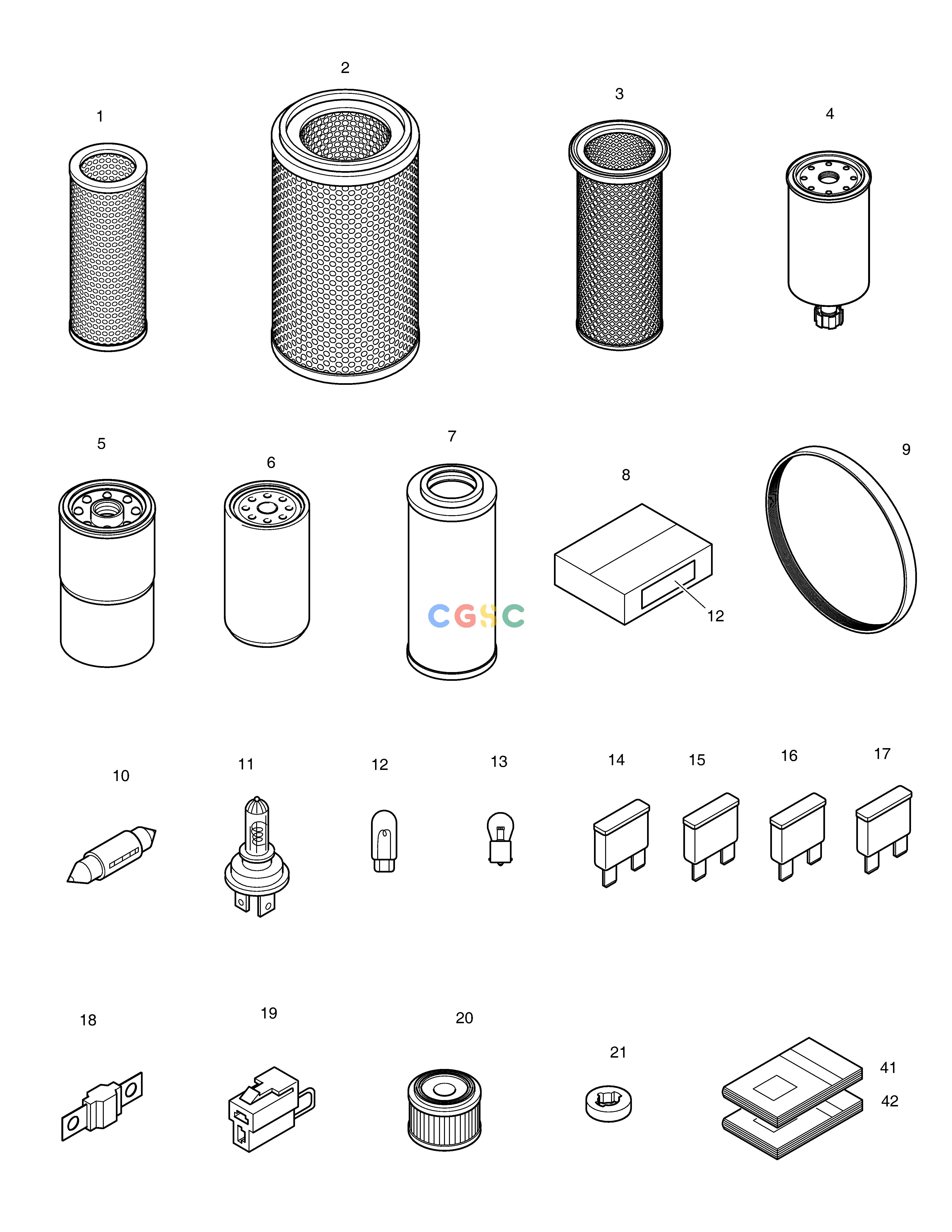 斗山零件查询SPARE PARTS DL250A Doosan parts catalog online