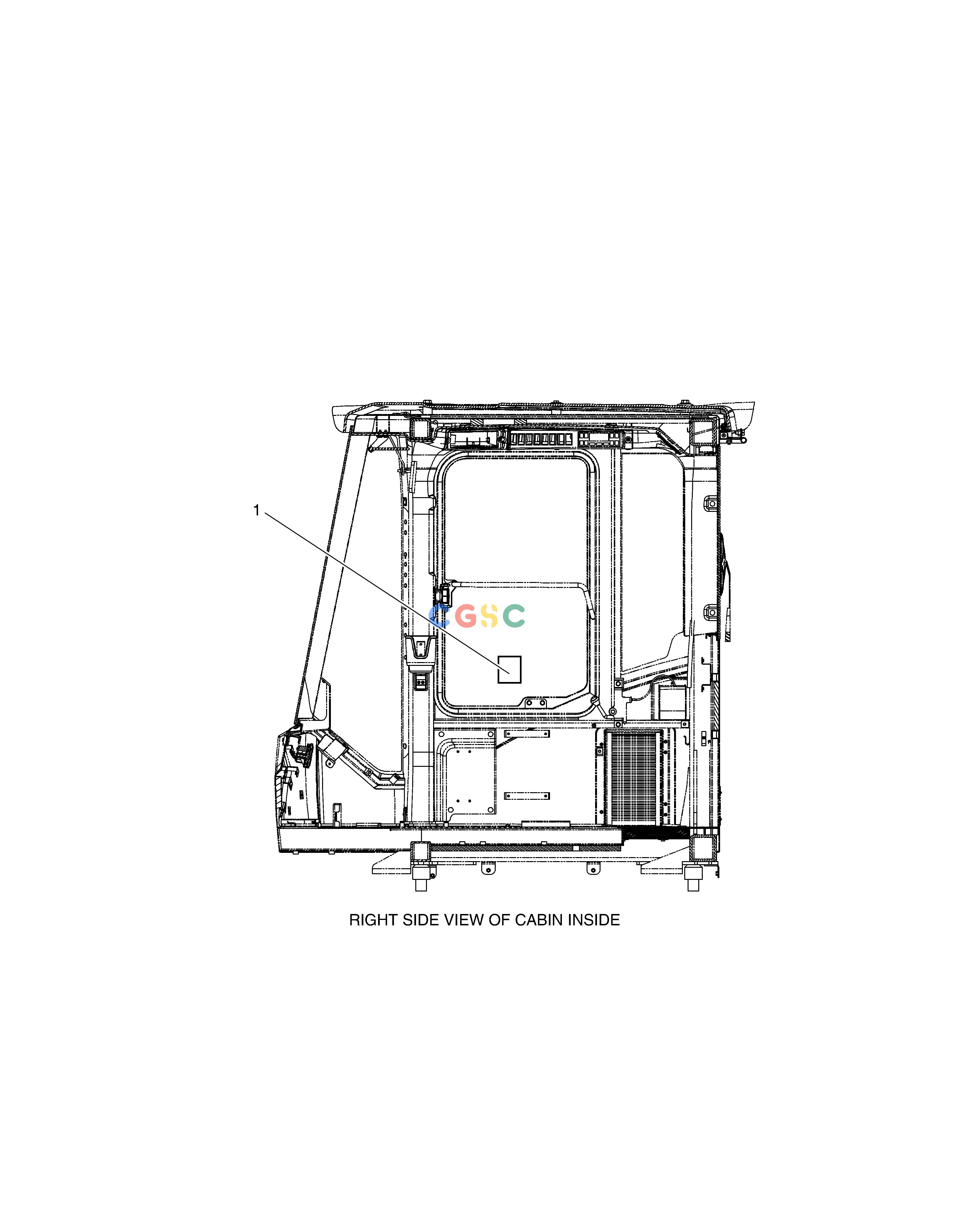 斗山零件查询DECAL - LIFTING CAPA DL250A Doosan parts catalog online