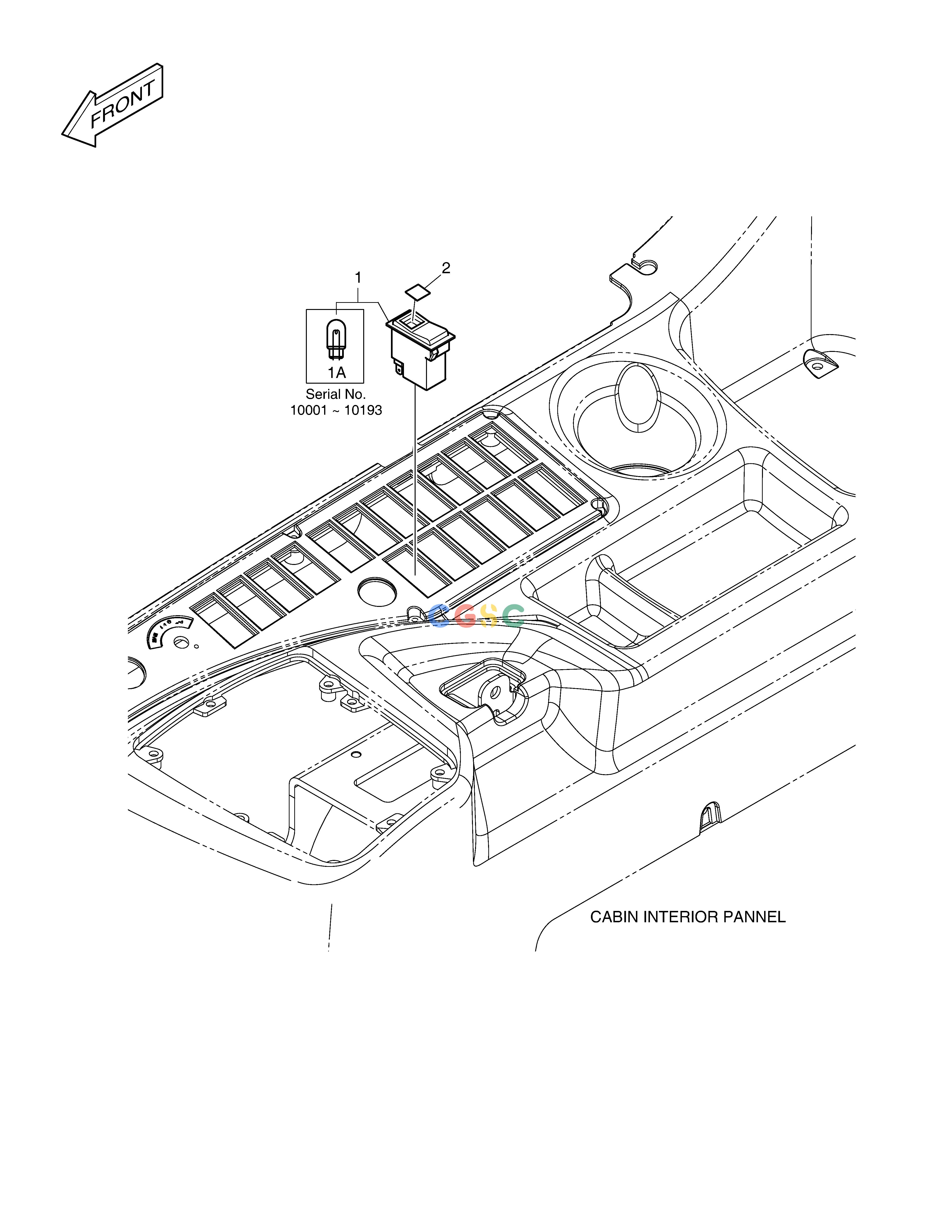 斗山零件查询ARM FLOAT KICK OUT - ELECTRIC DL250A Doosan parts catalog online