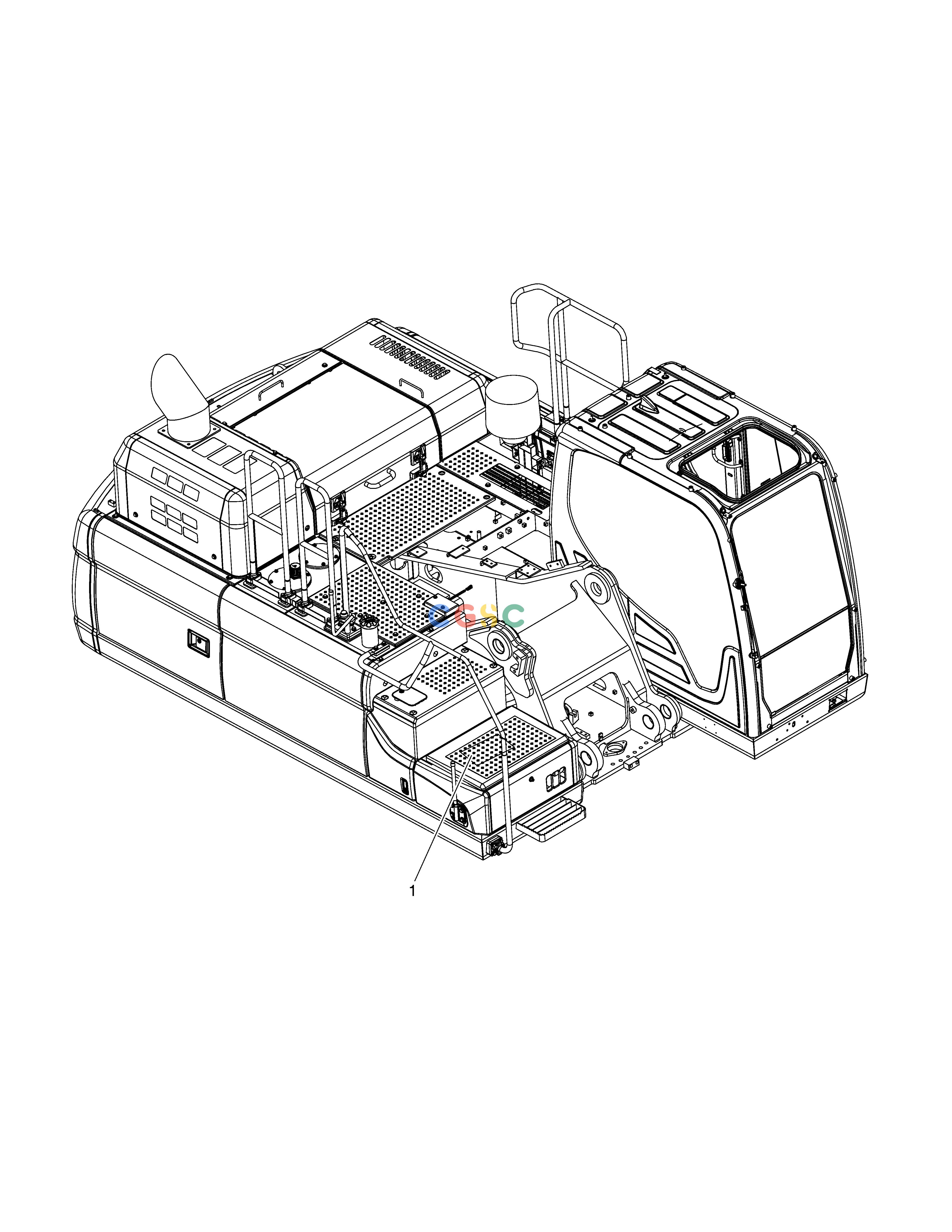 斗山零件查询DECAL - LUBRICATION(EUROPE) DX300LC-5(S/N:1001~1057) Doosan parts catalog online
