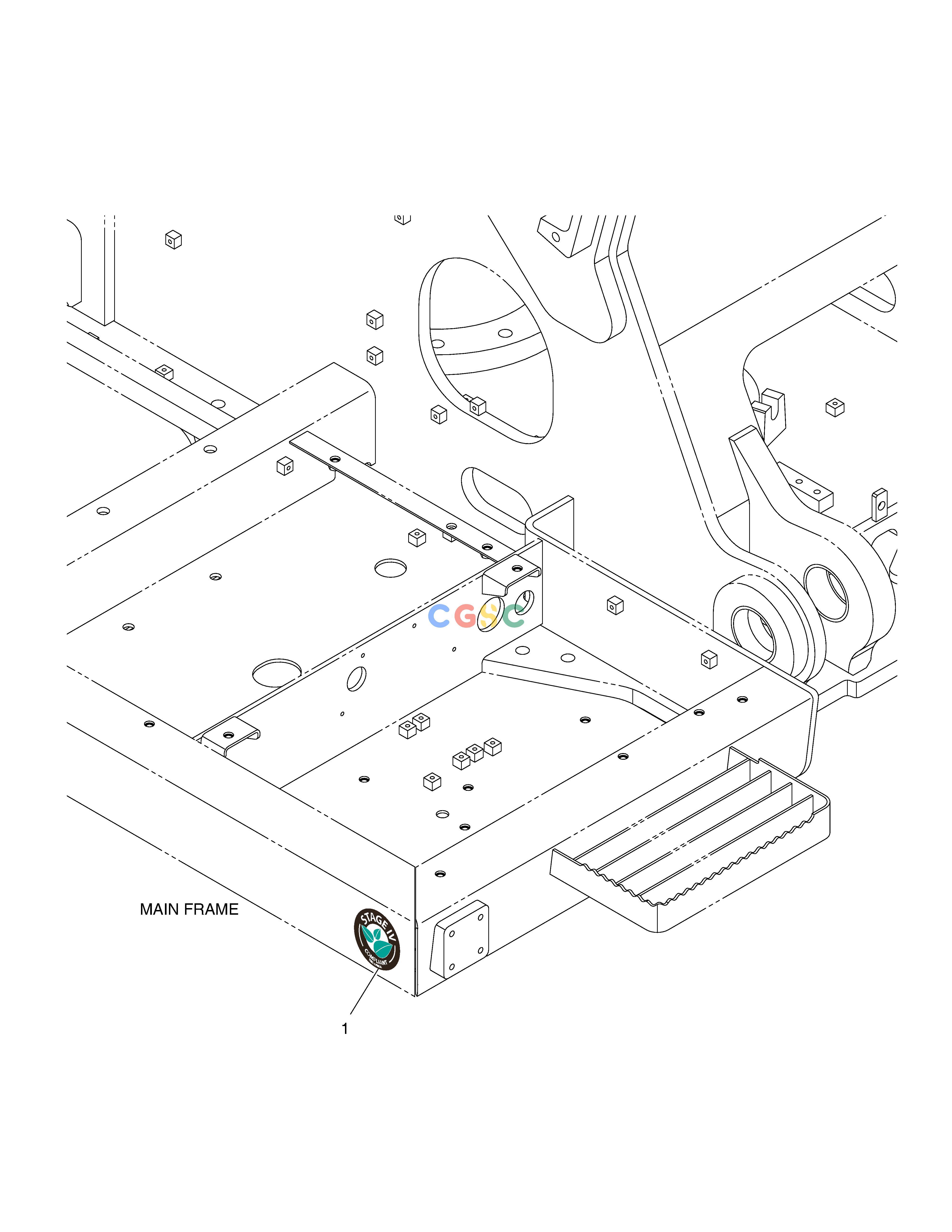 斗山零件查询DECAL - STAGE Ⅳ(EUROPE) DX300LC-5(S/N:1001~1057) Doosan parts catalog online