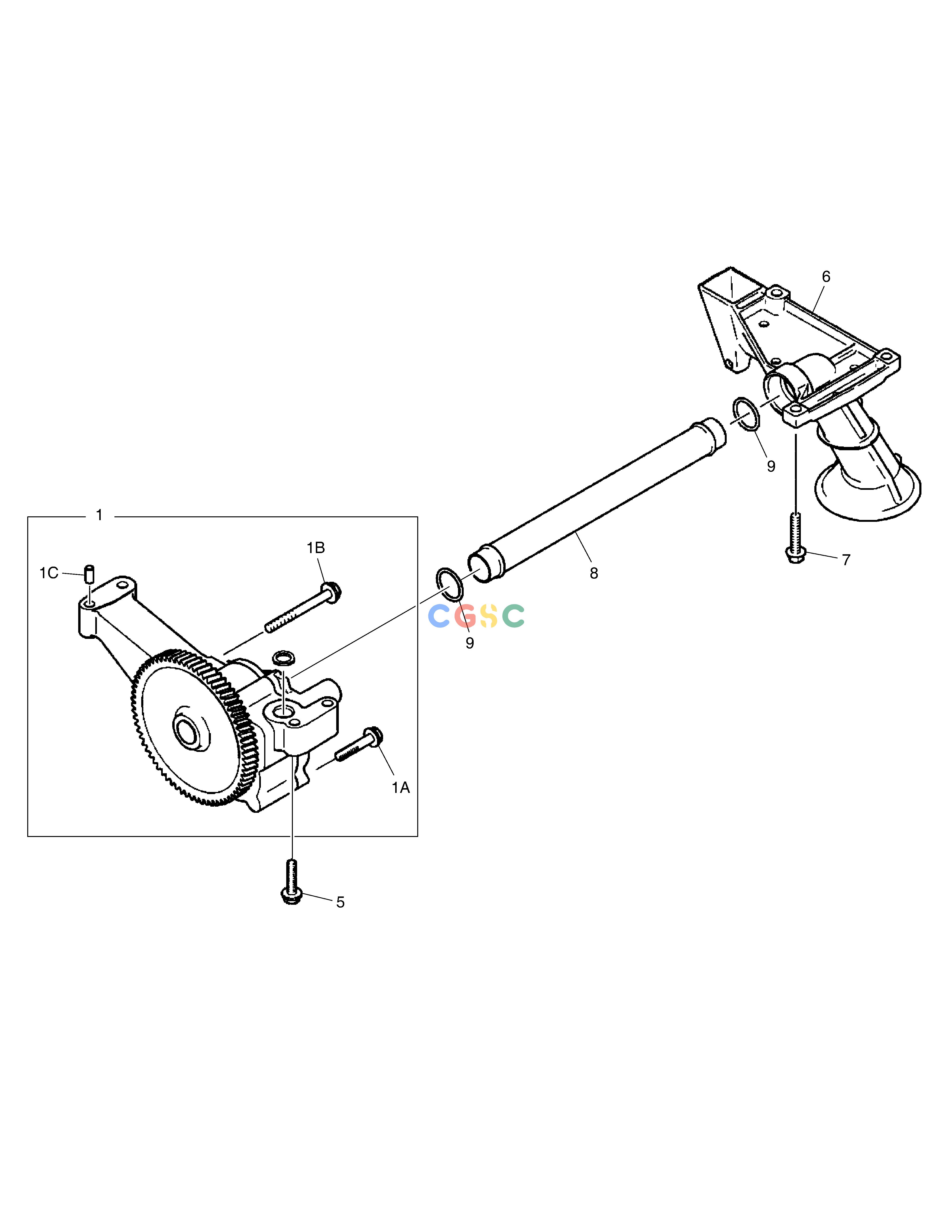 斗山零件查询OIL PUMP DX340LC-5 / DX350LC-5(S/N:10001~10049) Doosan parts catalog online