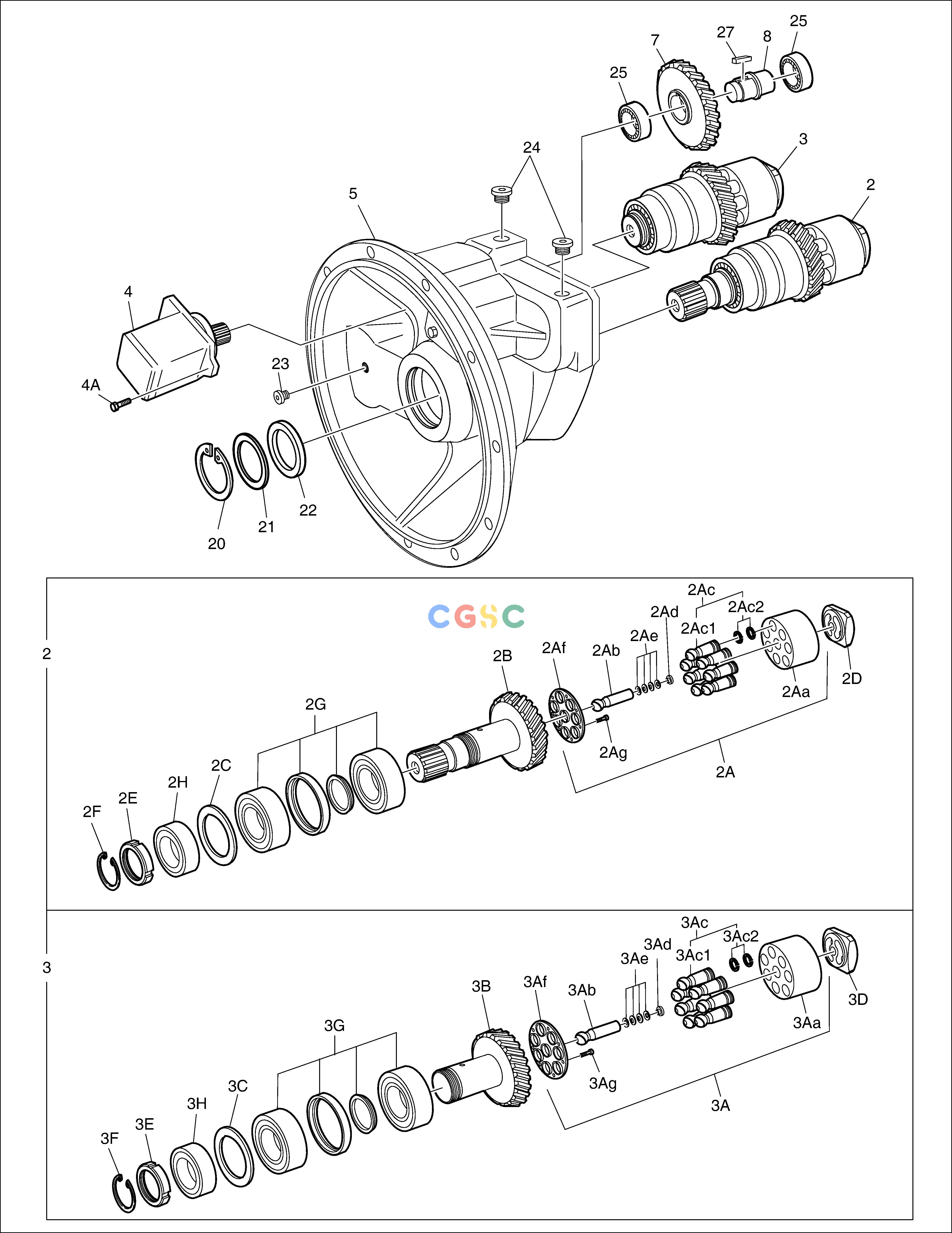 斗山零件查询MAIN PUMP - PUMP DX420LC-5(S/N:10001~10010) Doosan parts catalog online