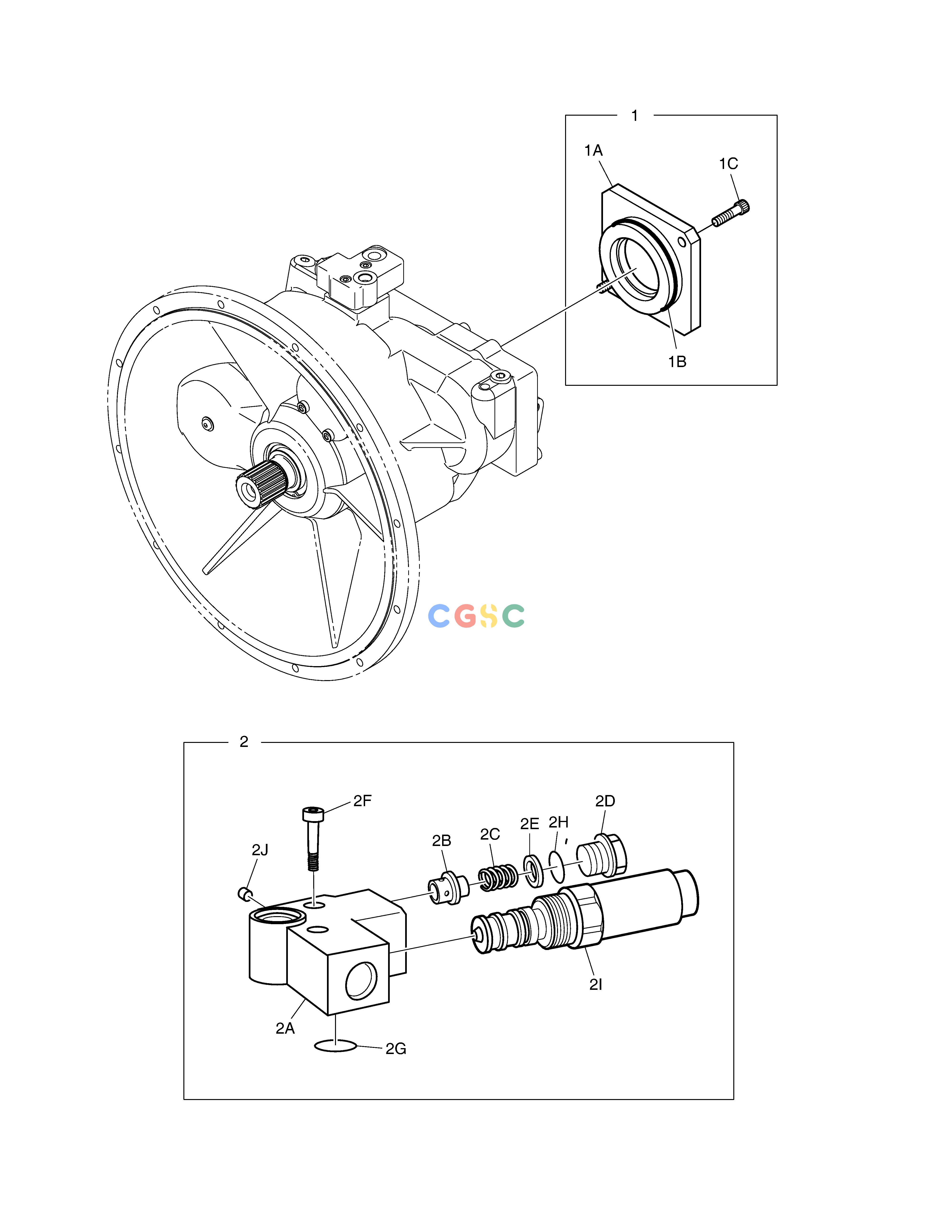 斗山零件查询MAIN PUMP - E.P.P.R VALVE DX420LC-5(S/N:10001~10010) Doosan parts catalog online