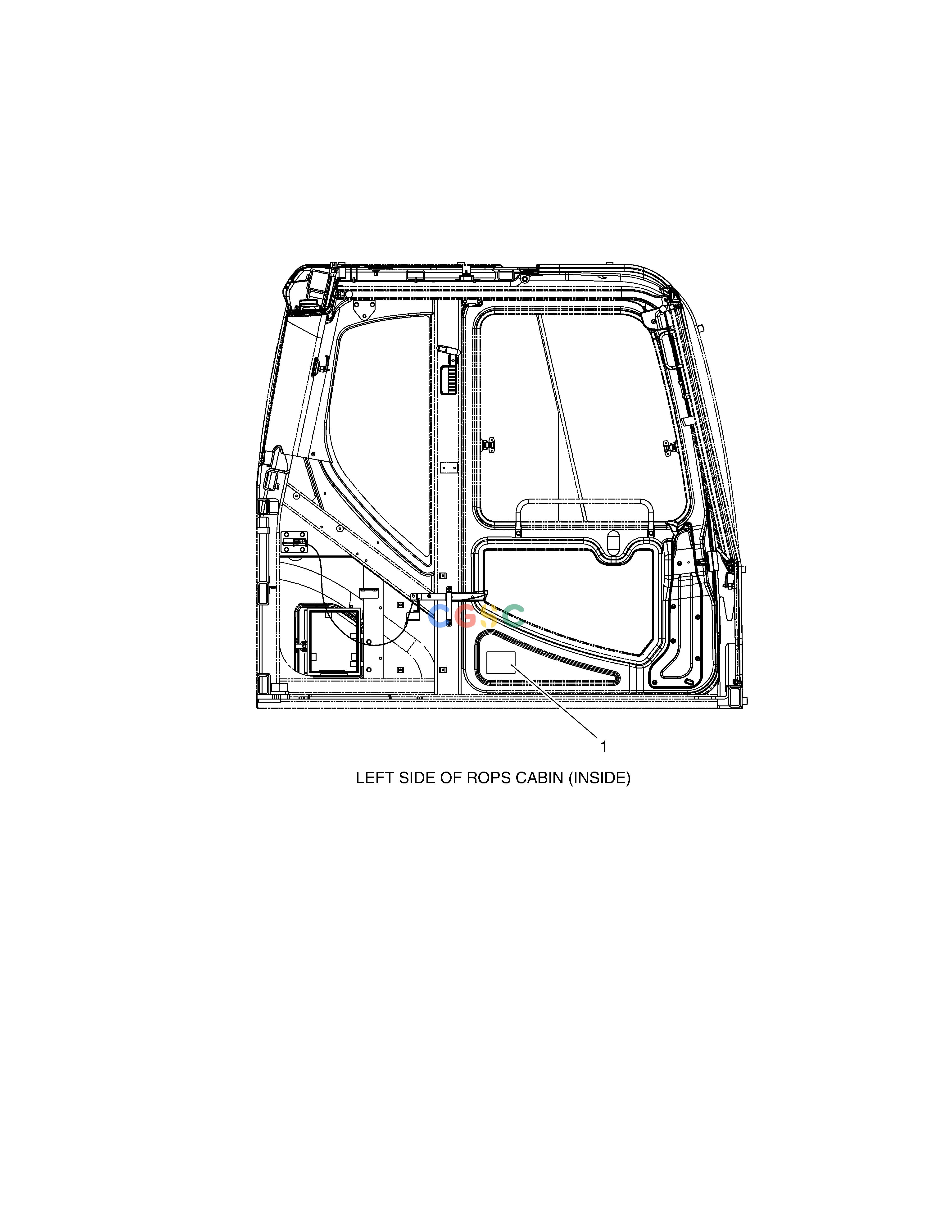 斗山零件查询DECAL - SPEC DX420LC-5(S/N:10001~10010) Doosan parts catalog online