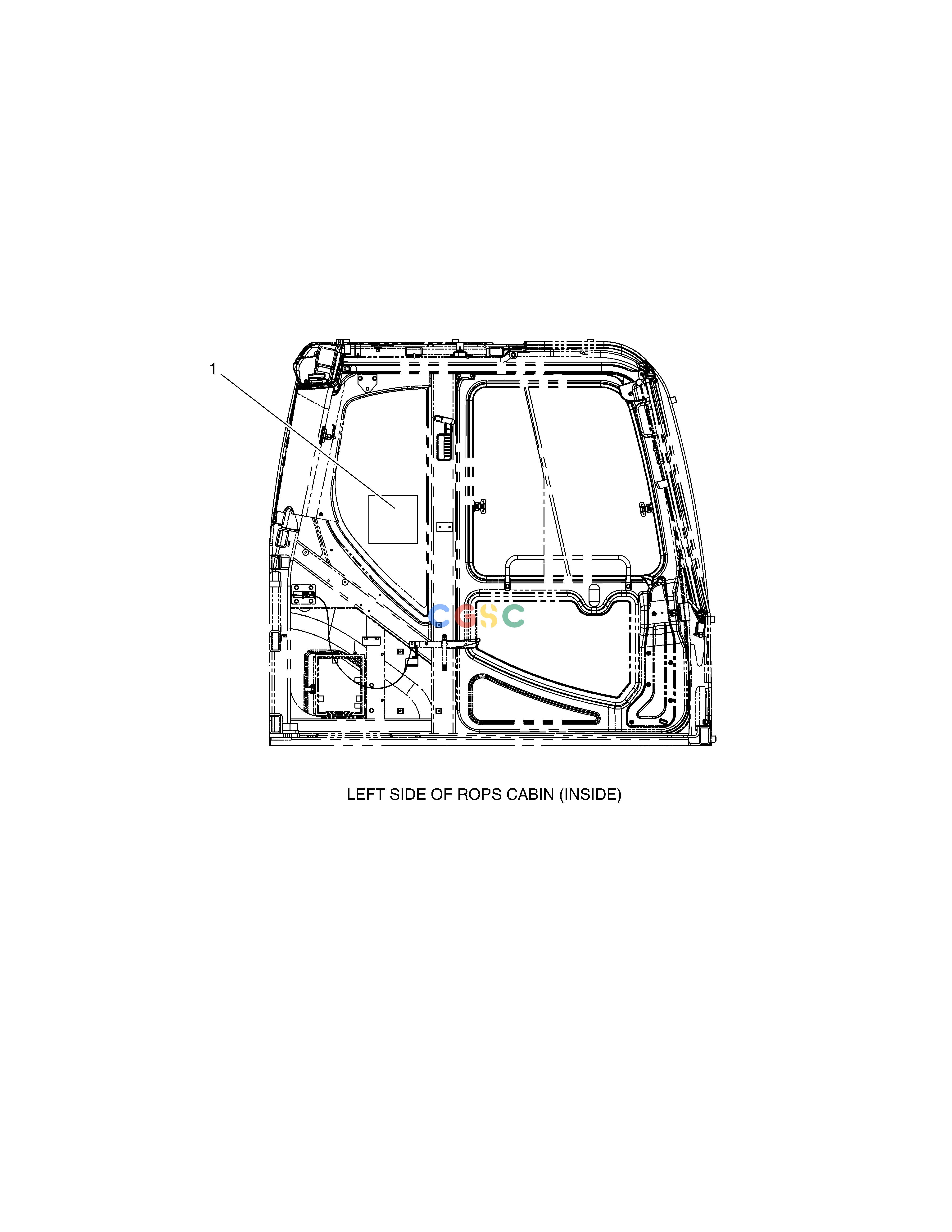 斗山零件查询DECAL - LIFTING CAPA DX420LC-5(S/N:10001~10010) Doosan parts catalog online