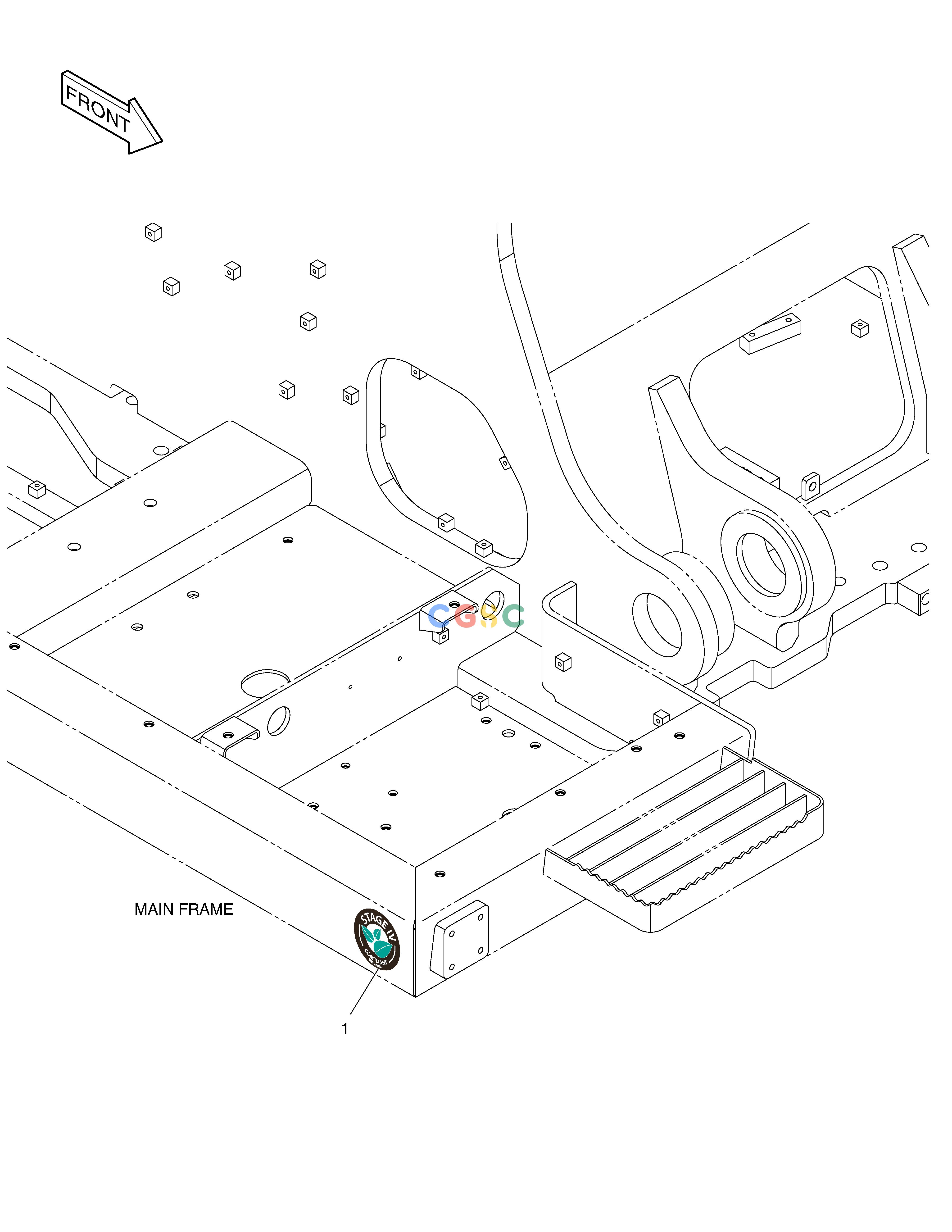 斗山零件查询DECAL - STAGE Ⅳ(EUROPE) DX420LC-5(S/N:10001~10010) Doosan parts catalog online