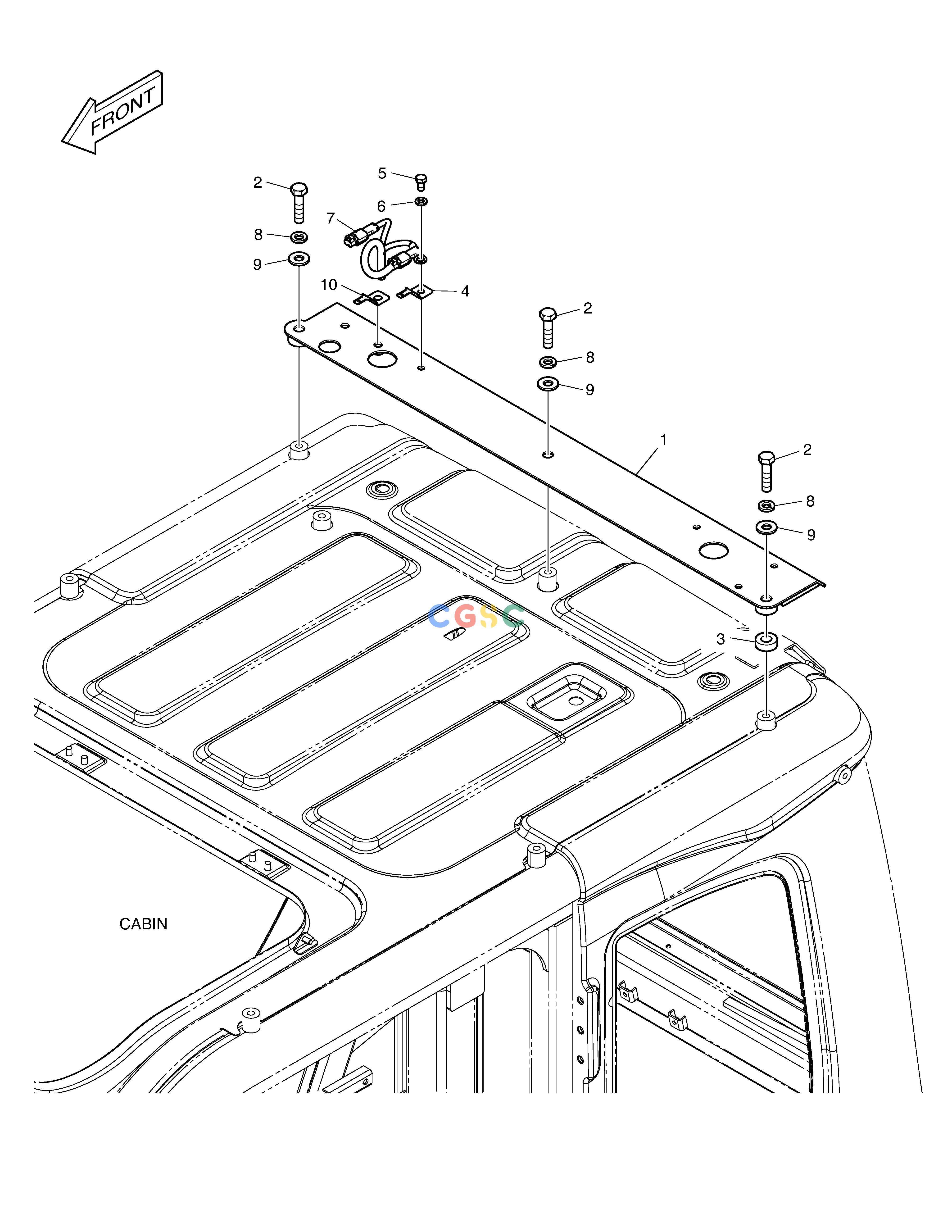 斗山零件查询TELESCOPIC BEACON DX420LC-5(S/N:10001~10010) Doosan parts catalog online