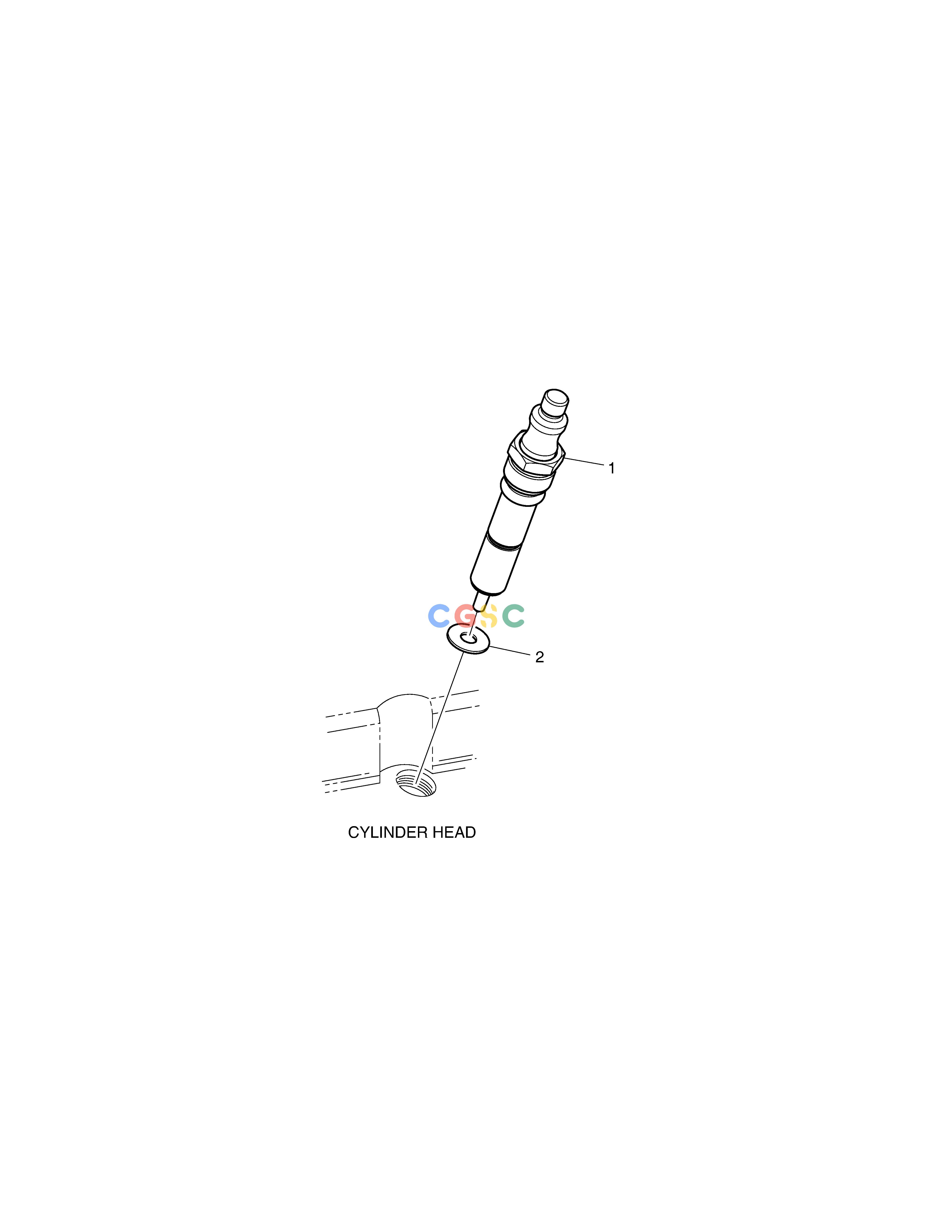 斗山零件查询INJECTION NOZZLE SD310 Doosan parts catalog online