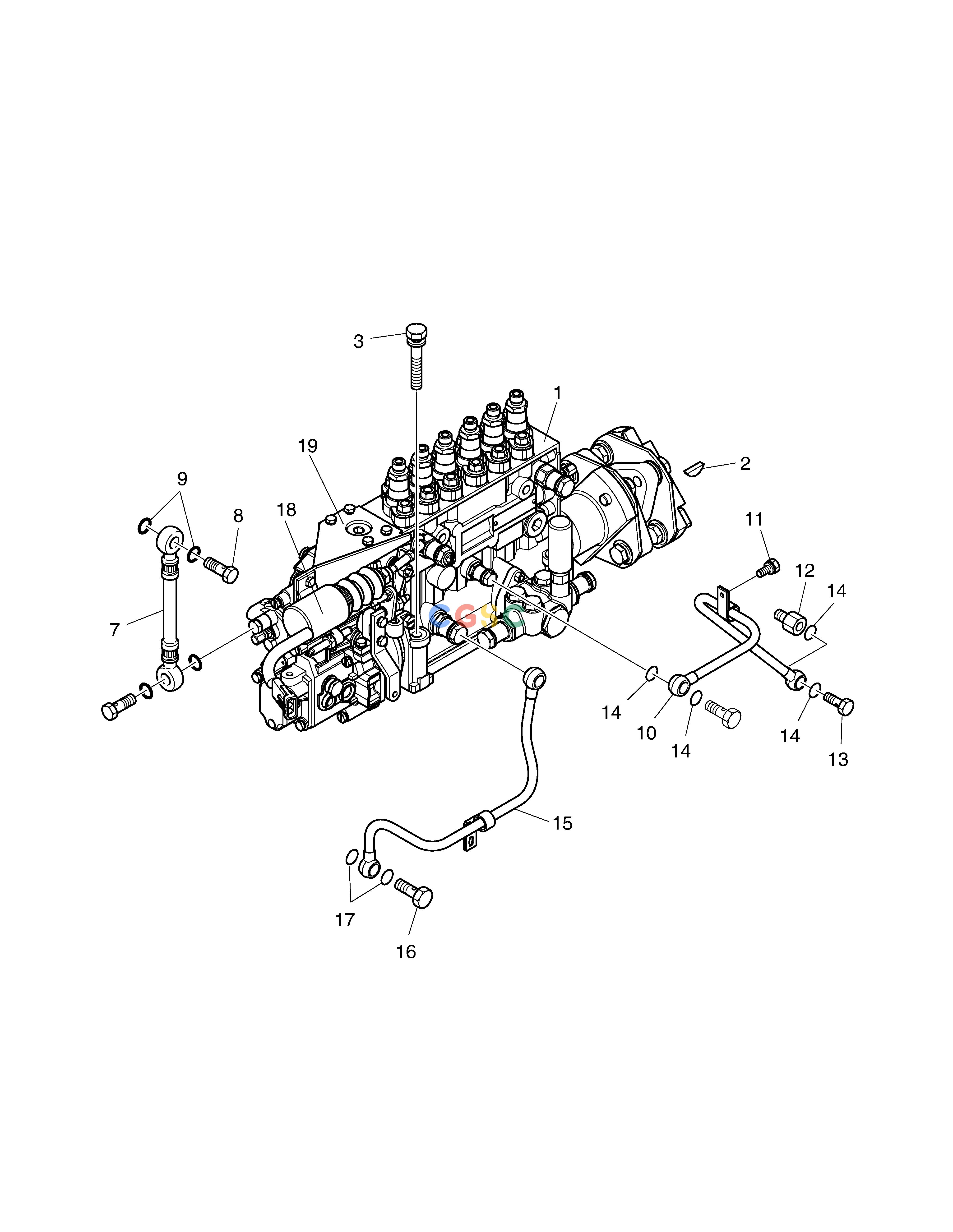 斗山零件查询INJECTION PUMP SD310 Doosan parts catalog online