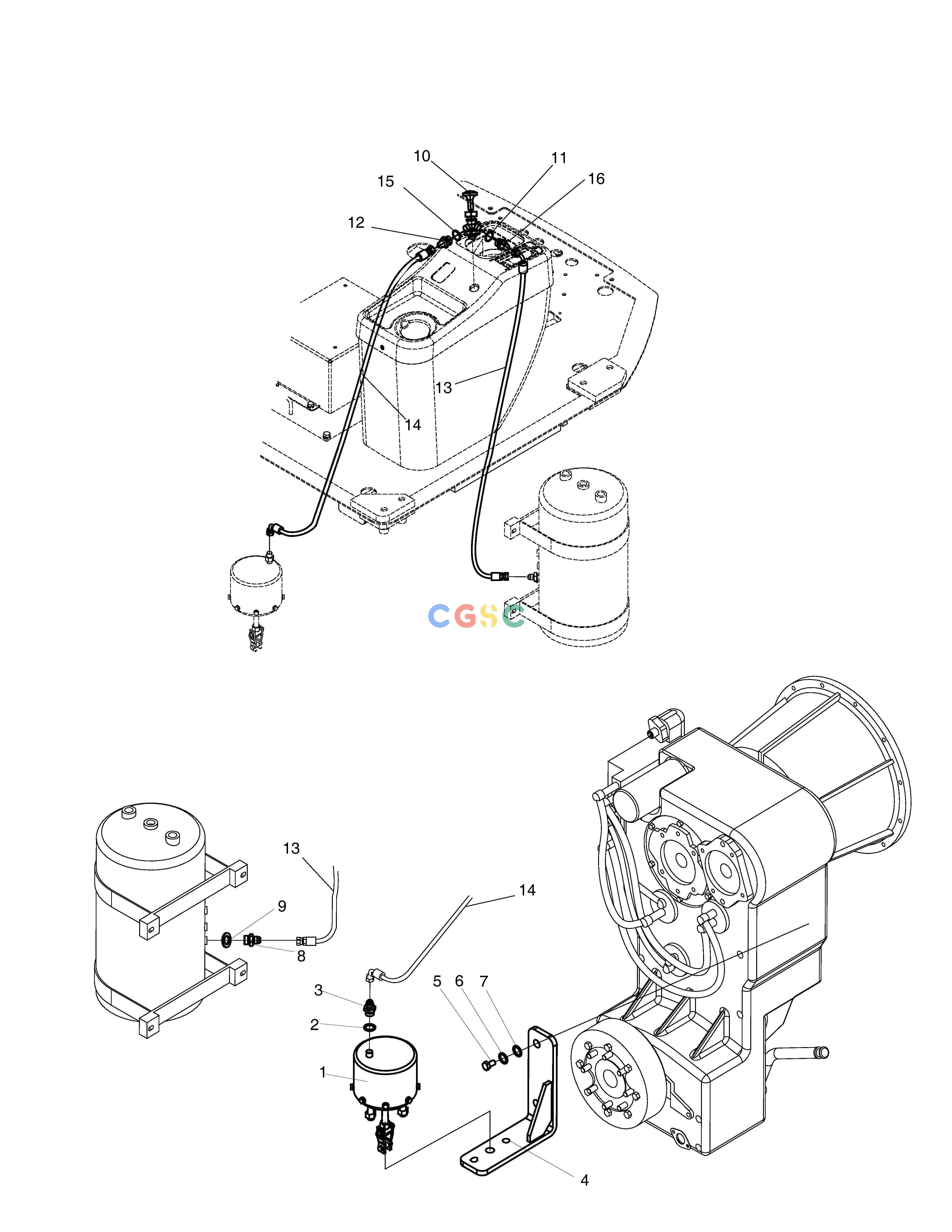 斗山零件查询BRAKE ASS'Y - PARKING-ZF T/M SD310 Doosan parts catalog online