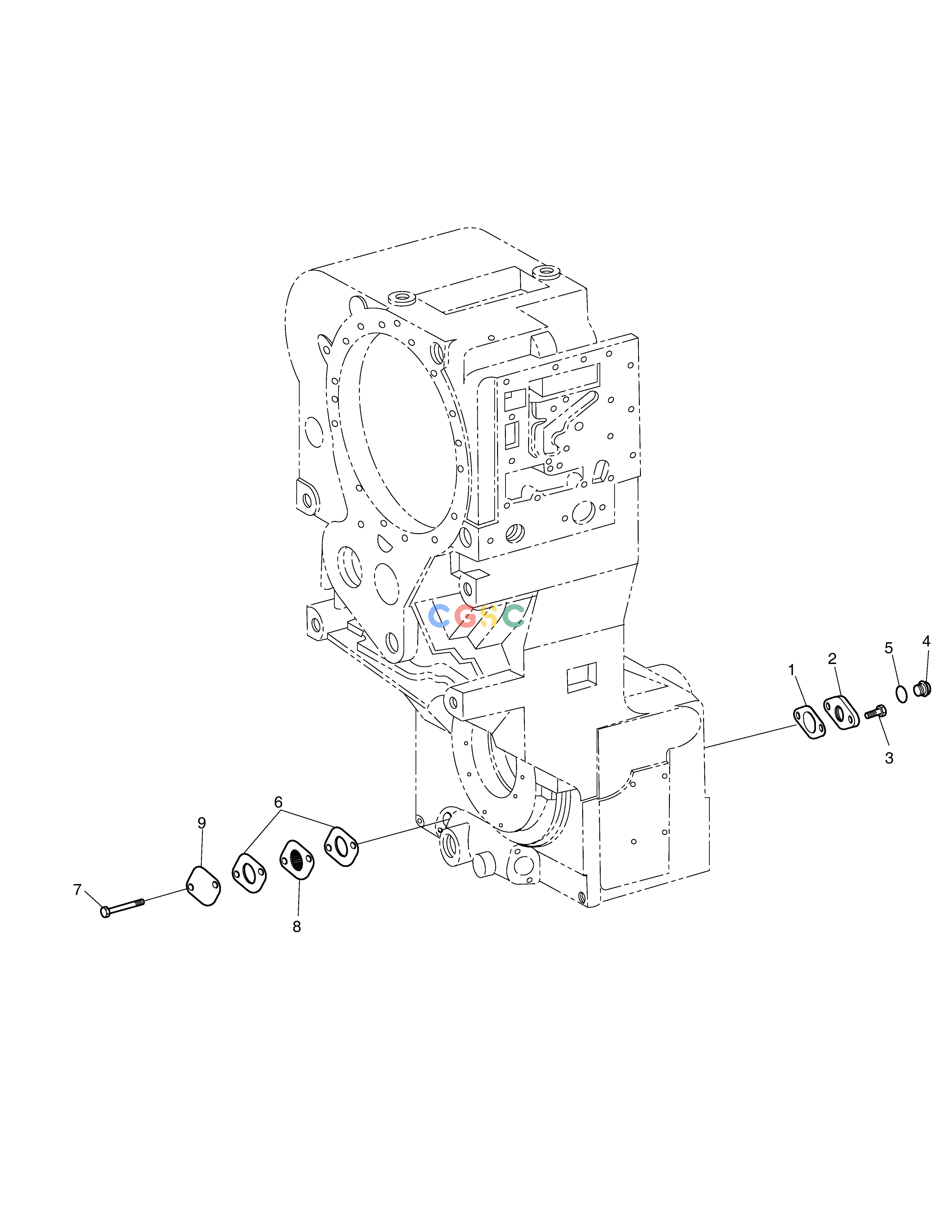 斗山零件查询TRANSMISSION-FILLER NOZZLE-ZF T/M SD310 Doosan parts catalog online